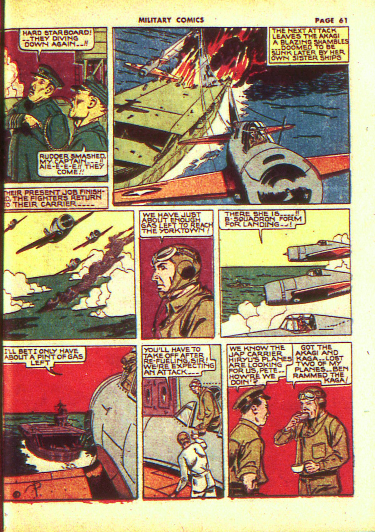 Read online Military Comics comic -  Issue #13 - 63
