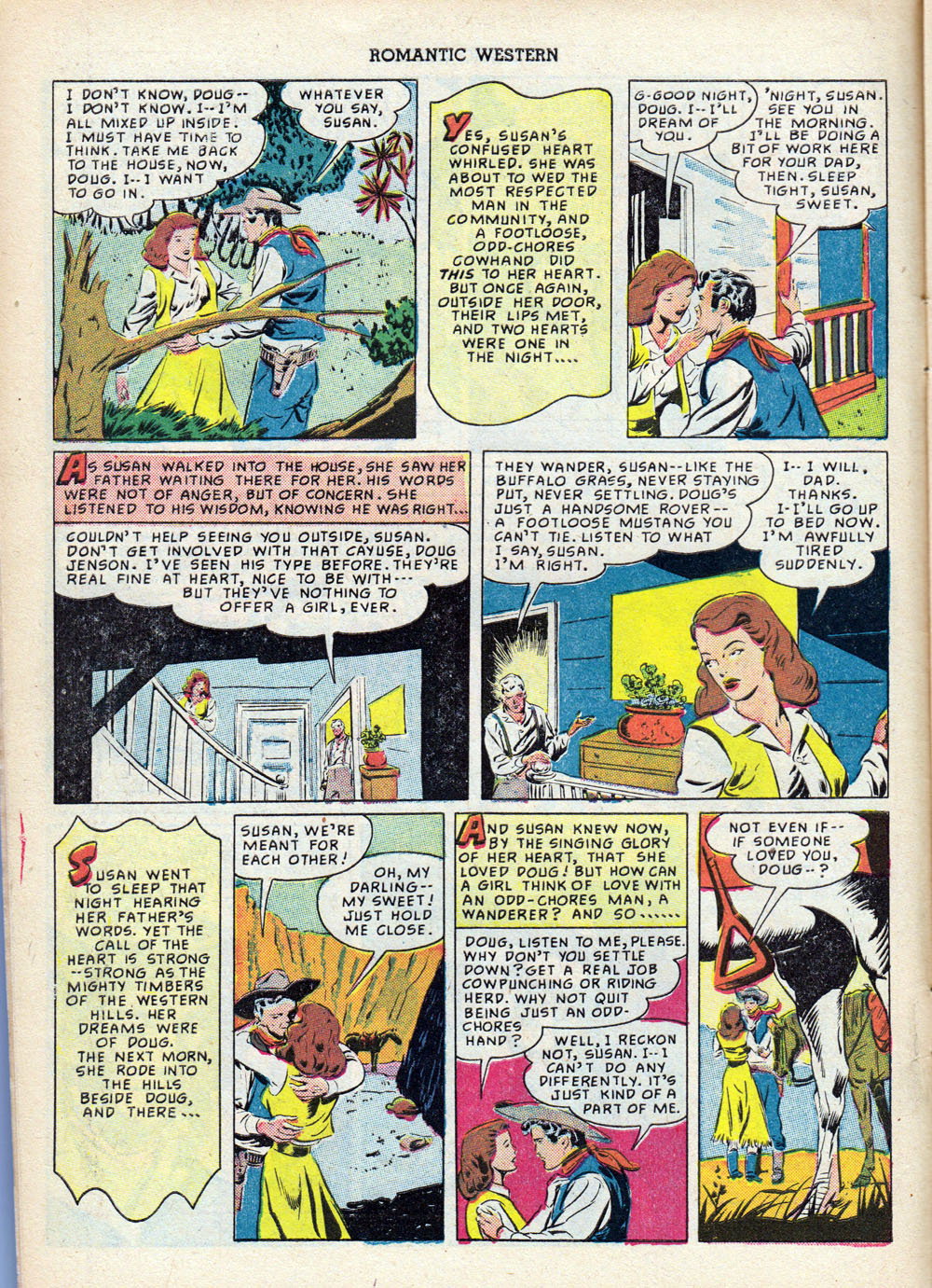 Read online Romantic Western comic -  Issue #1 - 10