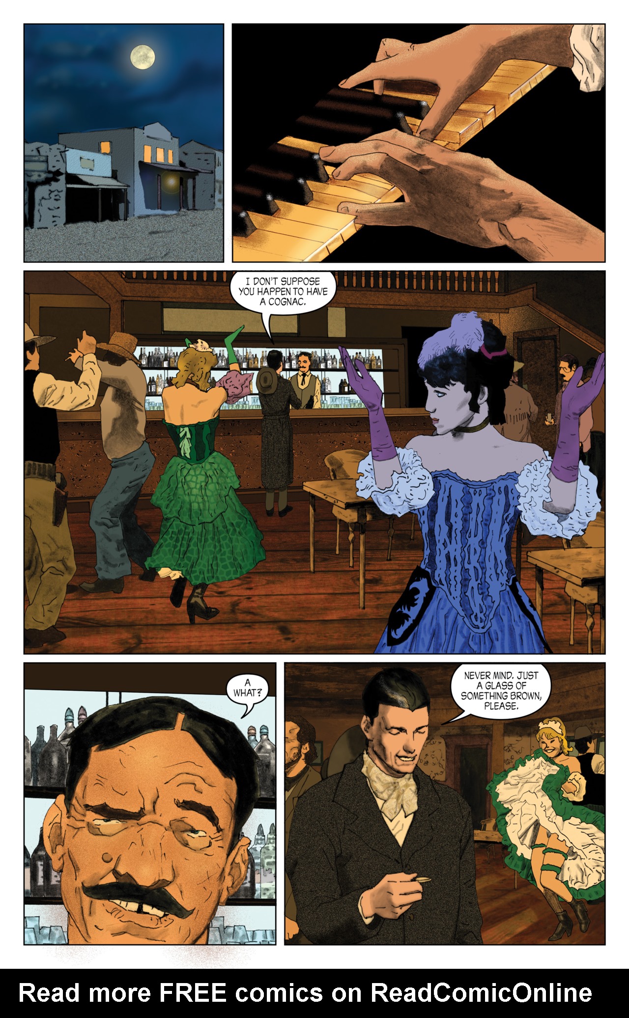 Read online John Carpenter's Night Terrors comic -  Issue # Black Sparrow - 66