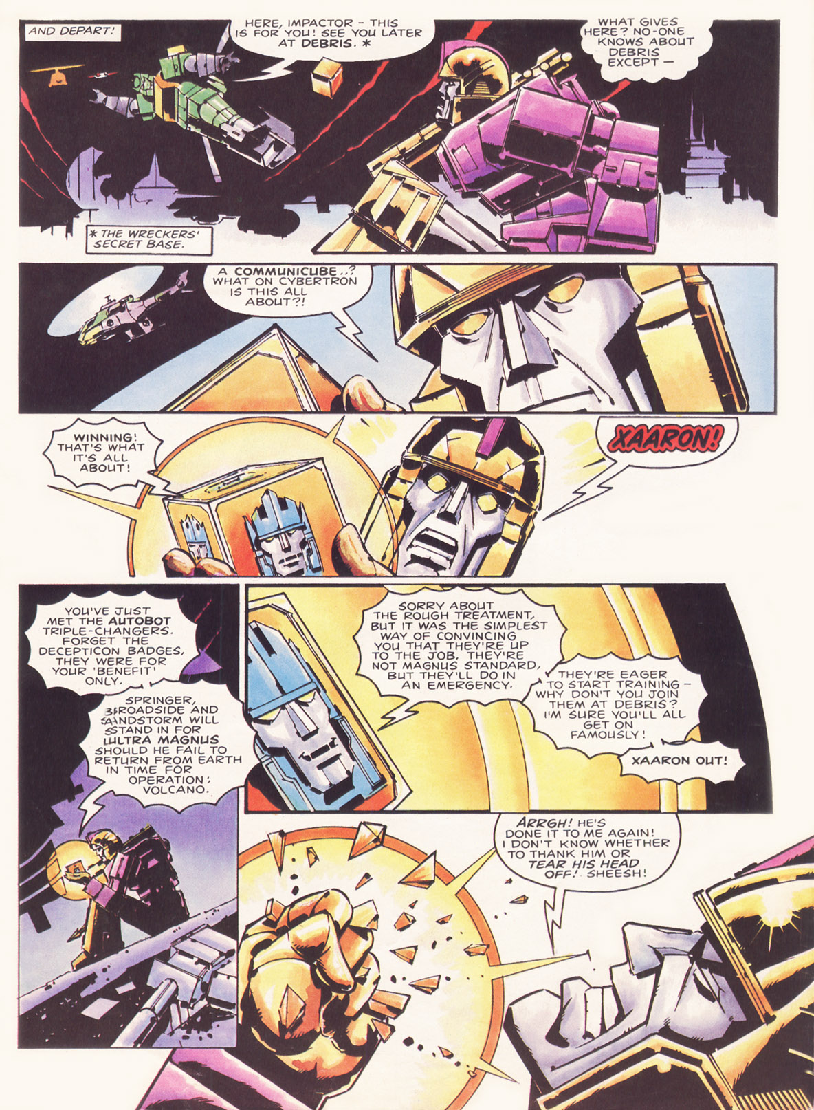 Read online The Transformers (UK) comic -  Issue #84 - 6