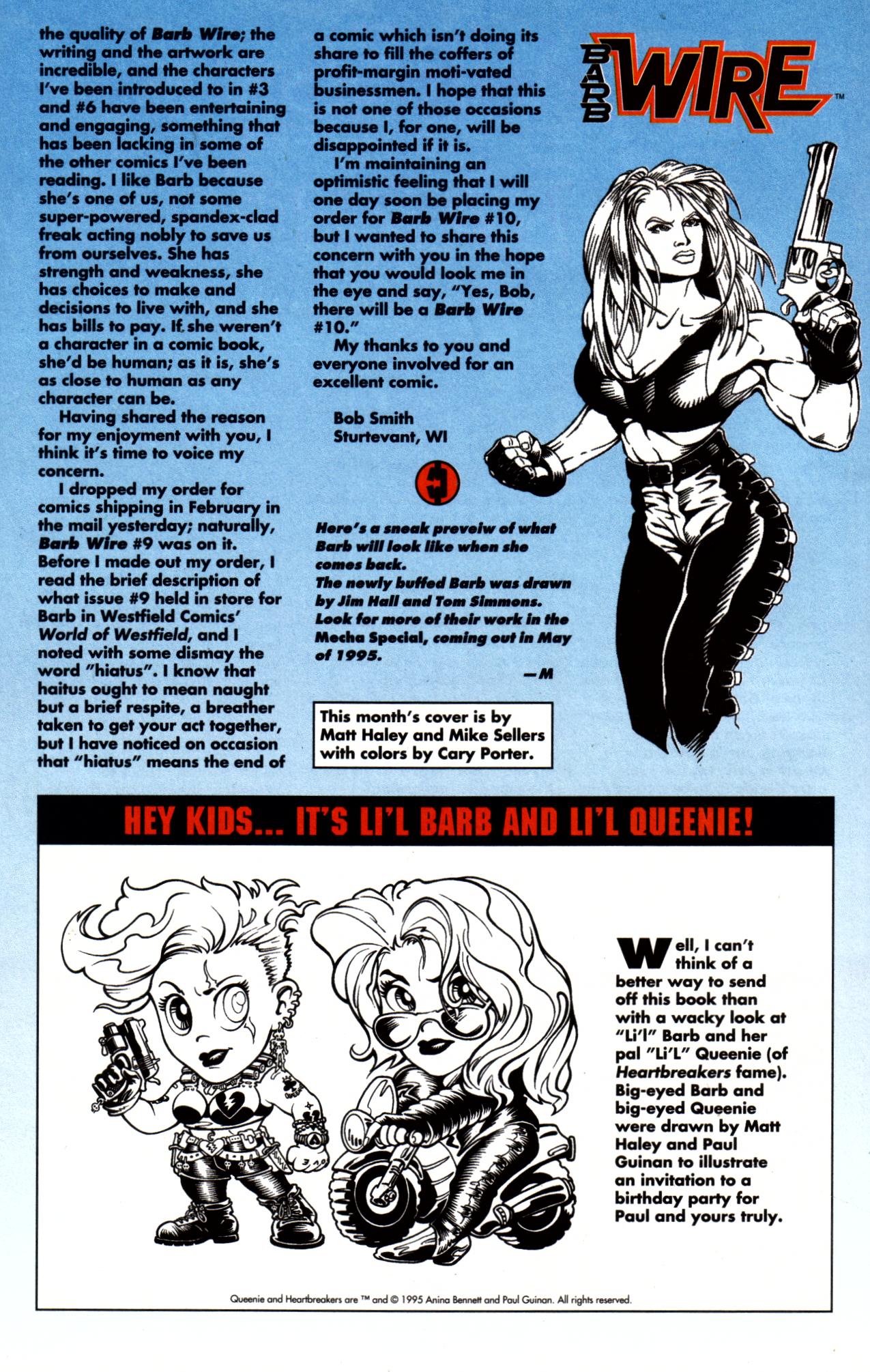 Read online Barb Wire (1994) comic -  Issue #9 - 25