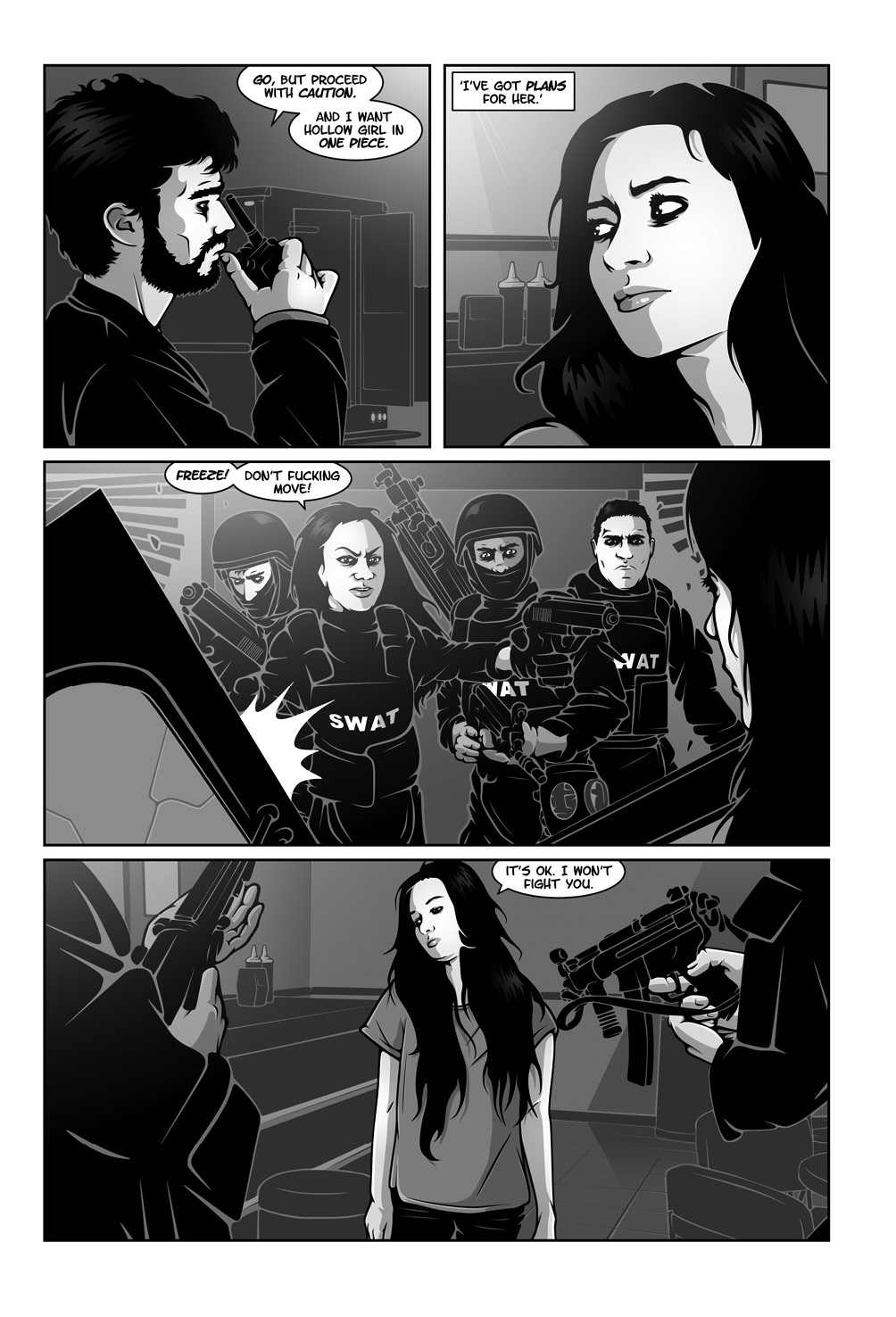 Read online Hollow Girl comic -  Issue #10 - 32