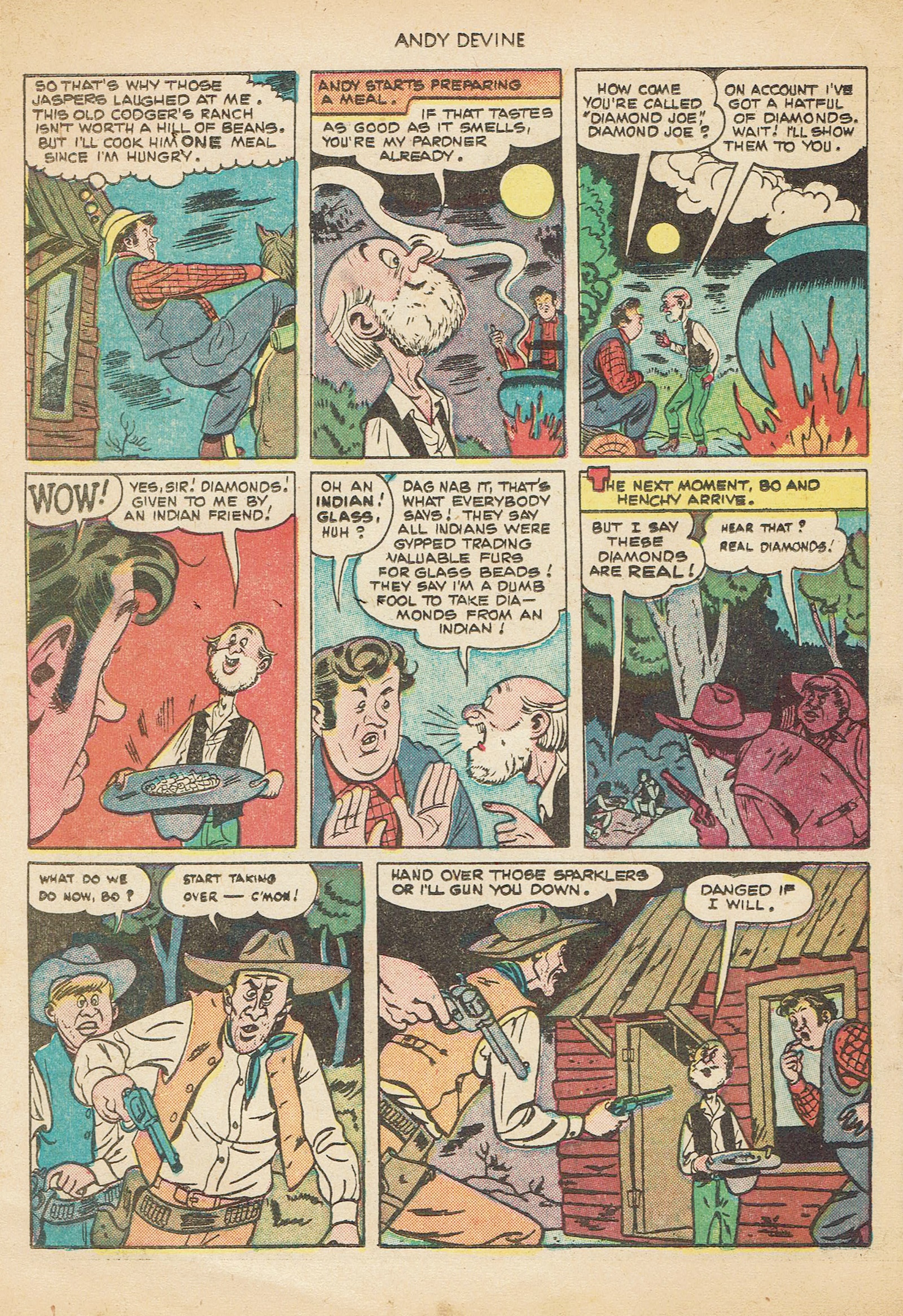 Read online Andy Devine Western comic -  Issue #2 - 22