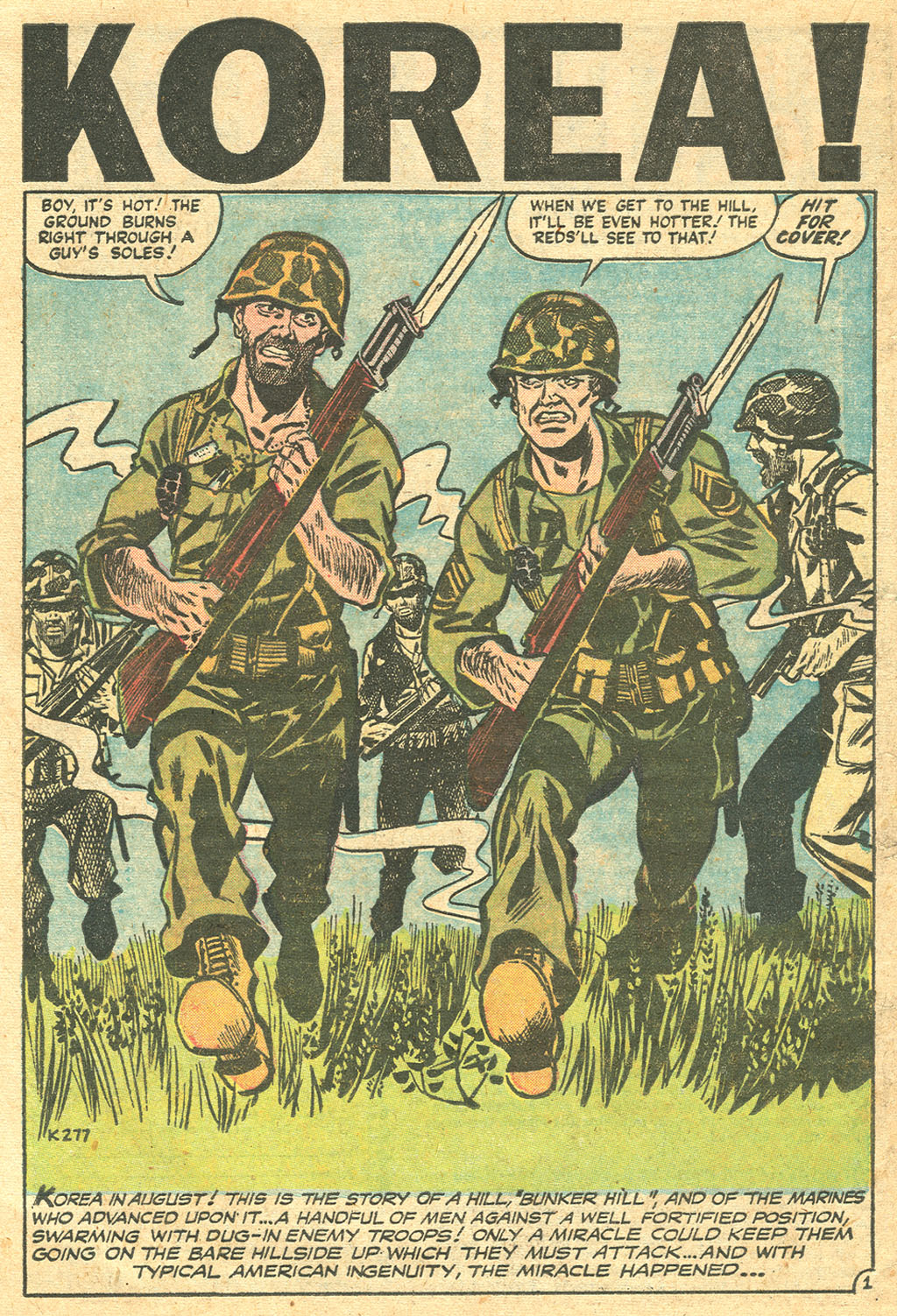 Read online Marines in Action comic -  Issue #9 - 16