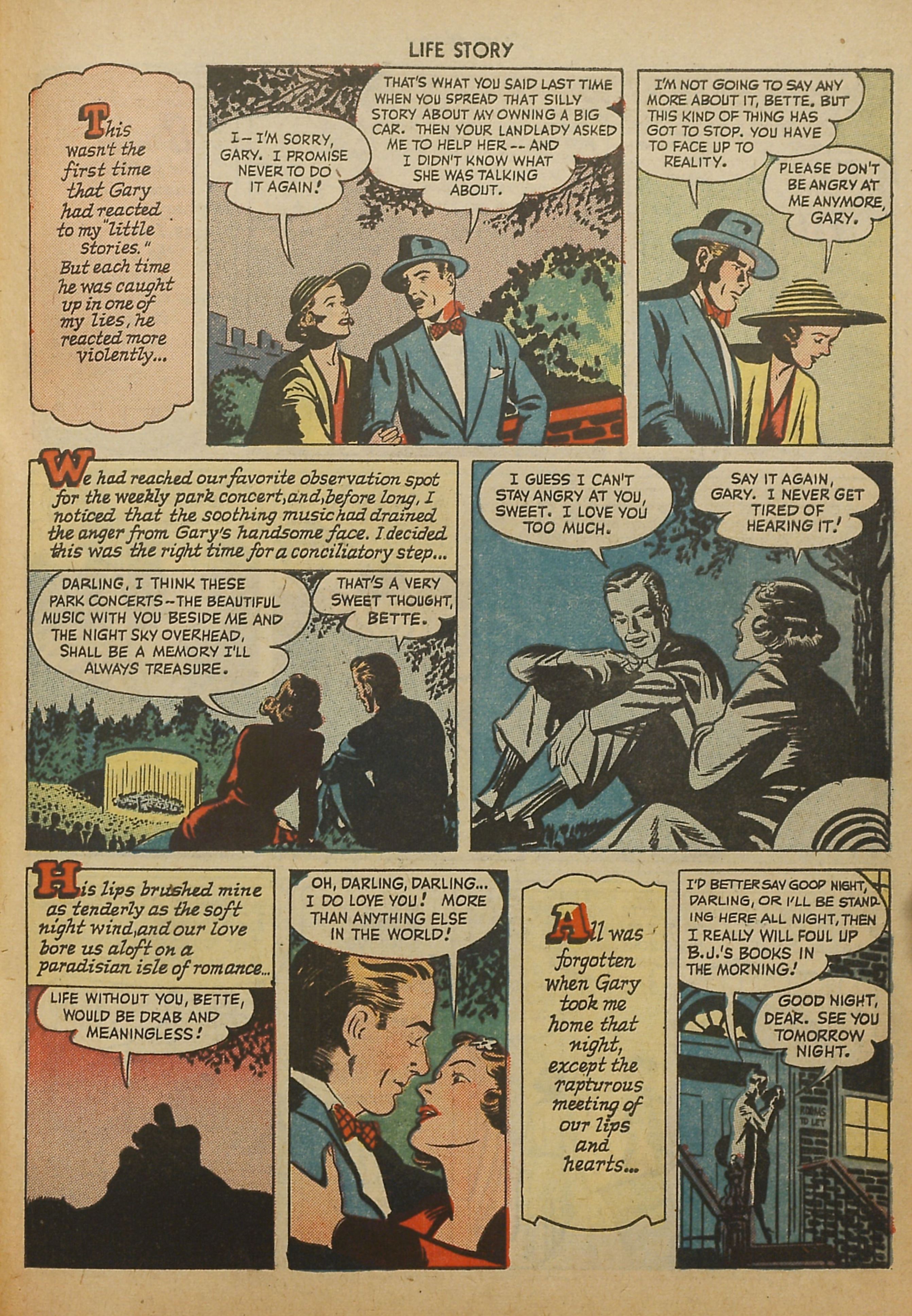 Read online Life Story comic -  Issue #8 - 21