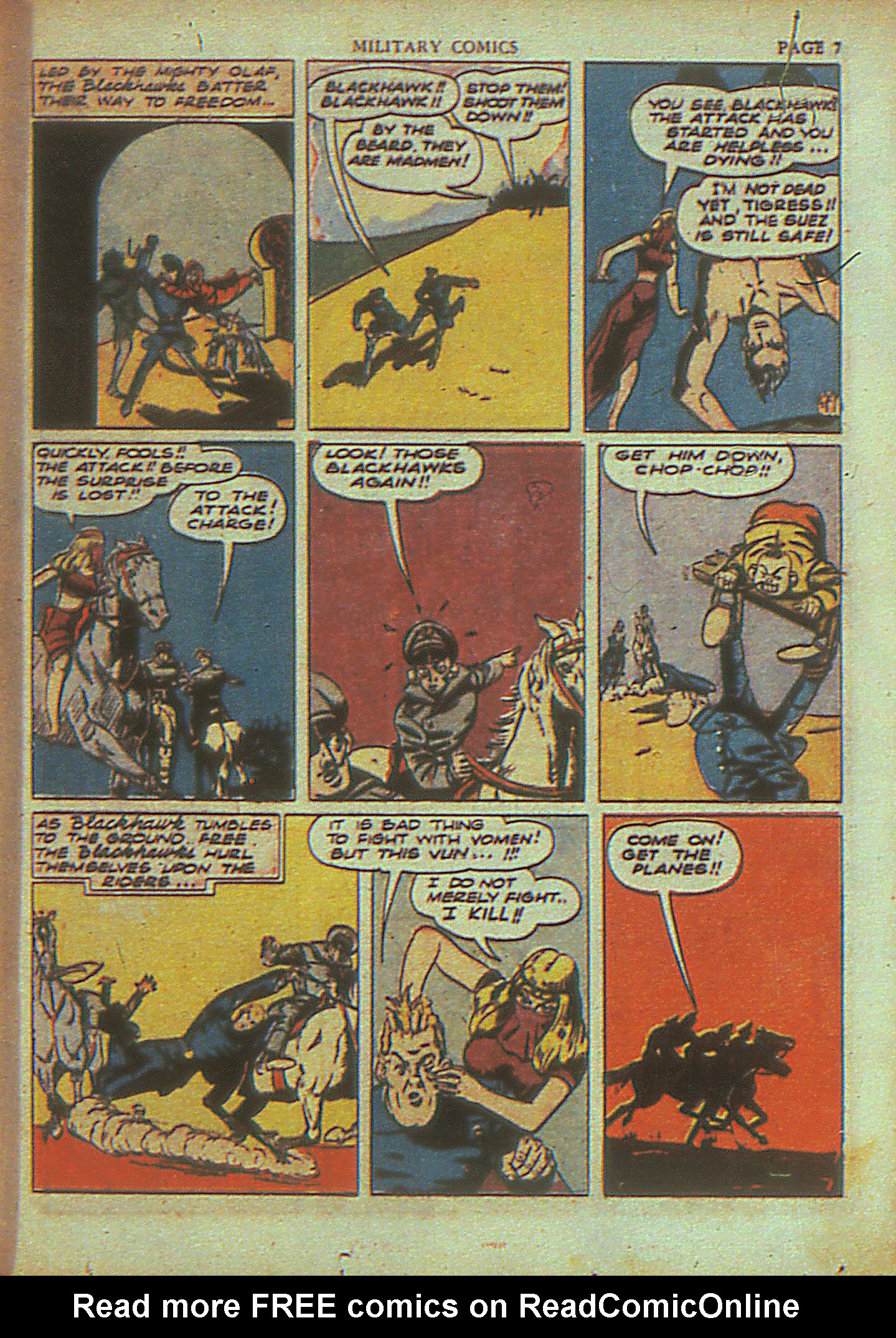 Read online Military Comics comic -  Issue #4 - 9