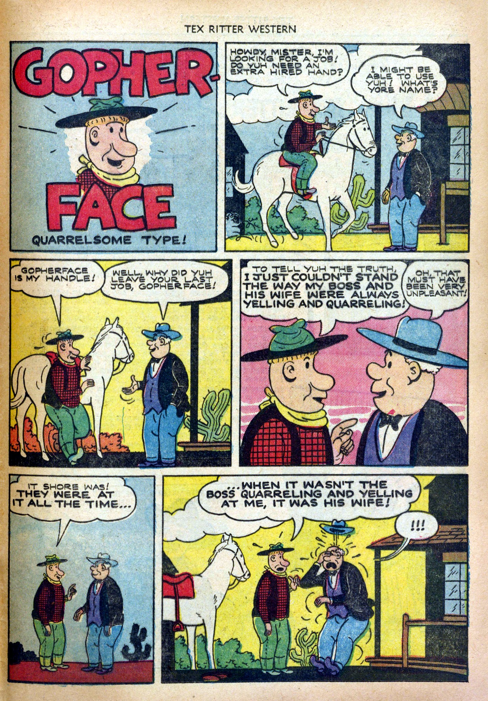 Read online Tex Ritter Western comic -  Issue #11 - 33