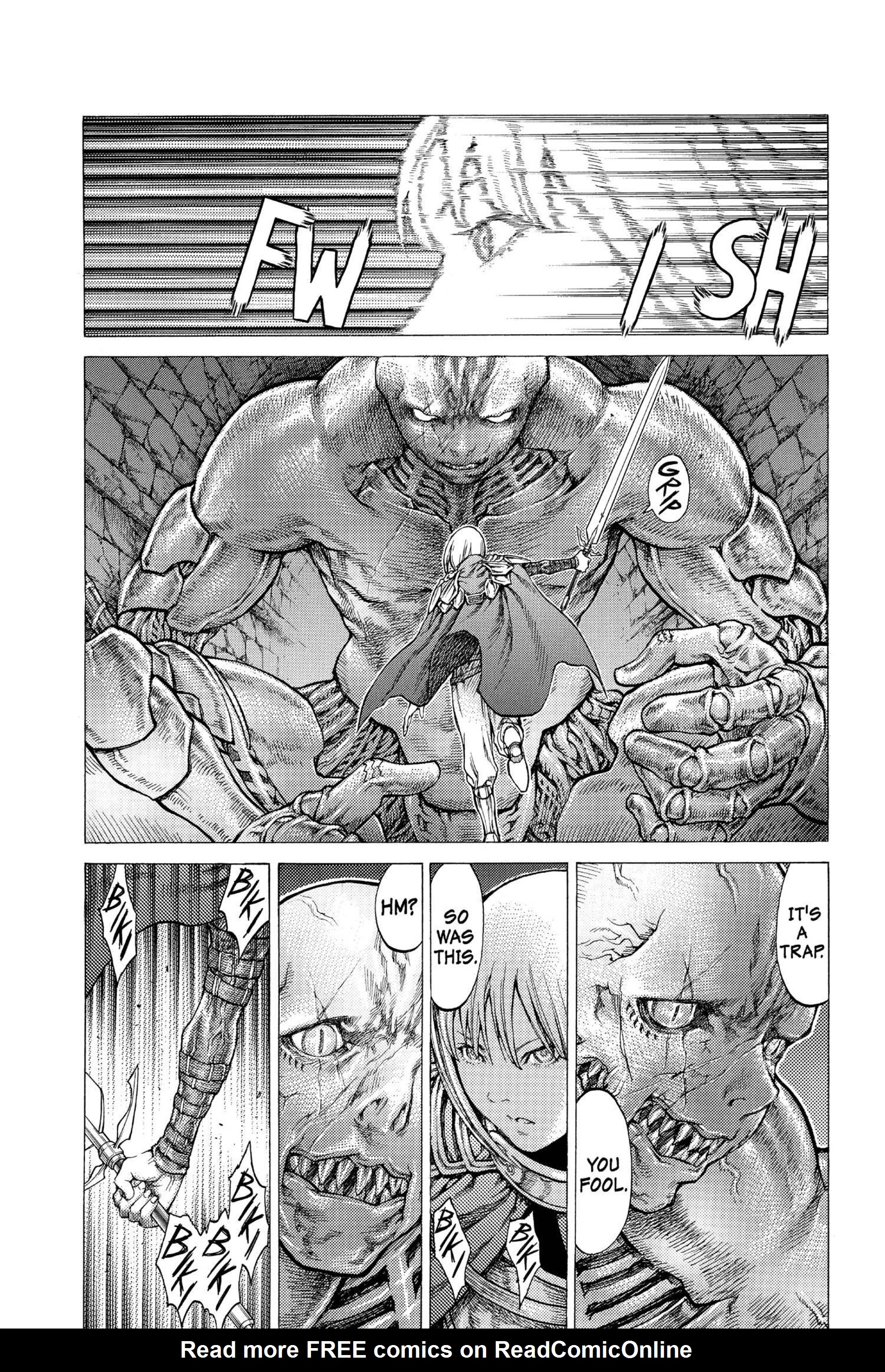 Read online Claymore comic -  Issue #8 - 110