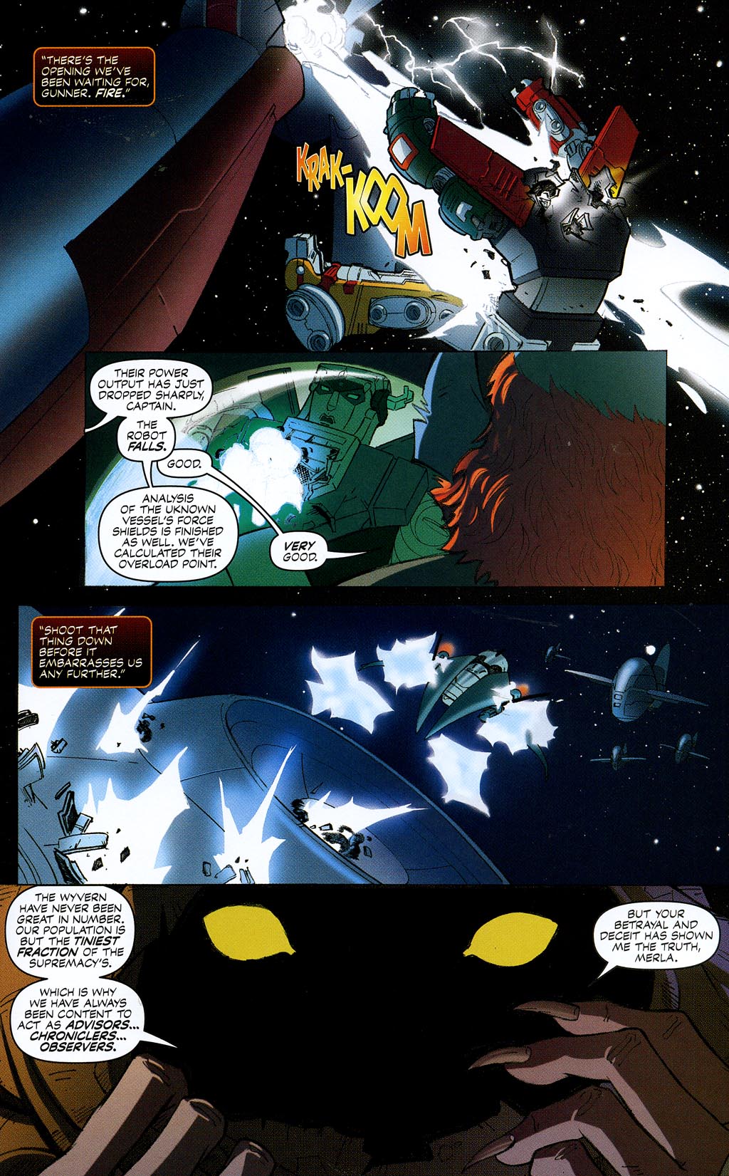 Read online Voltron: Defender of the Universe comic -  Issue #9 - 16