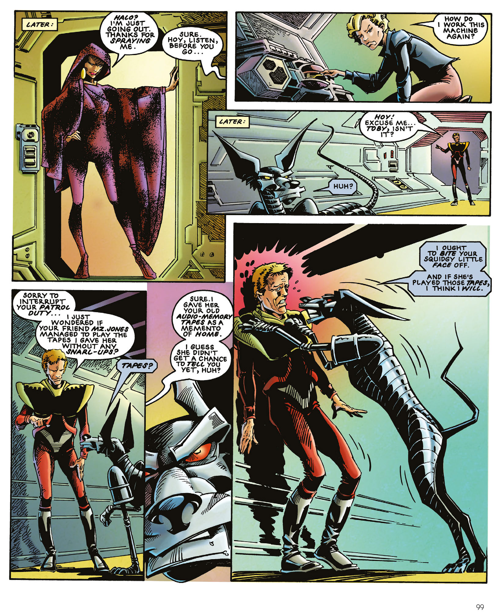 Read online The Ballad of Halo Jones: Full Colour Omnibus Edition comic -  Issue # TPB (Part 2) - 2