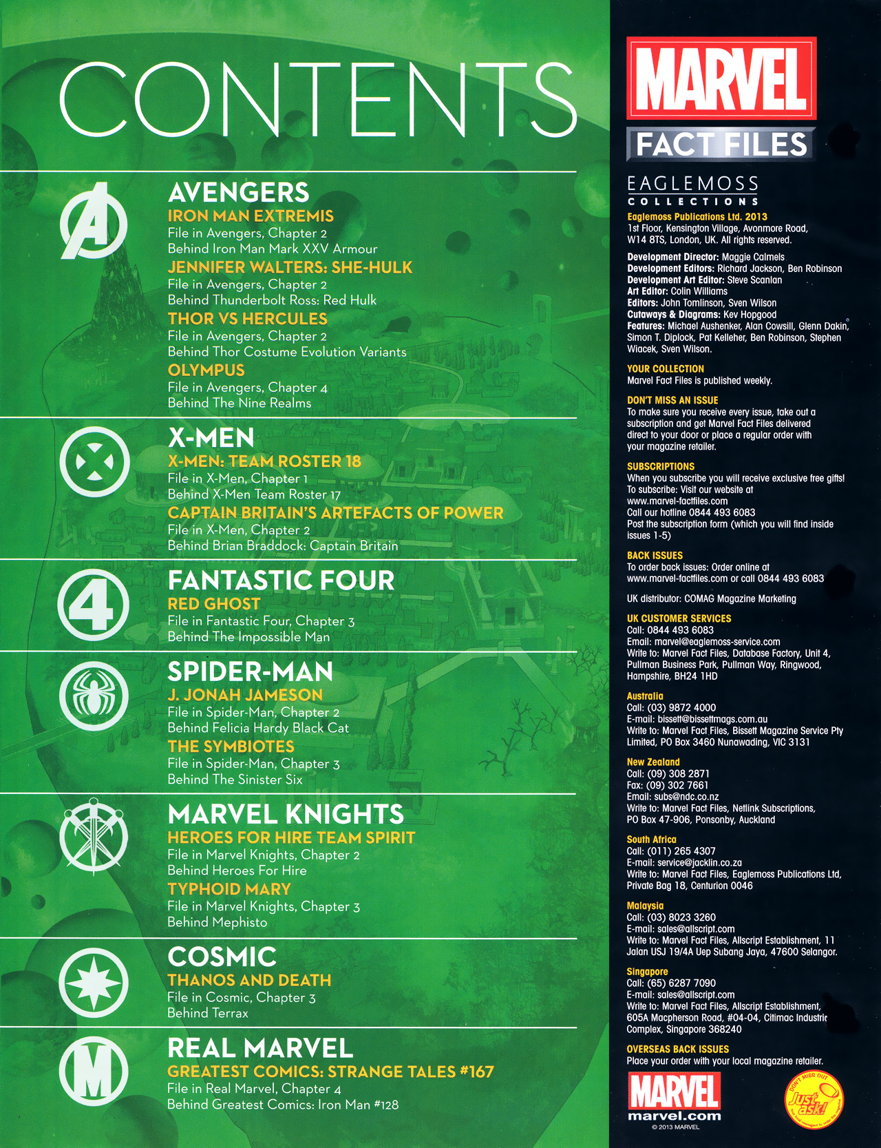 Read online Marvel Fact Files comic -  Issue #18 - 3