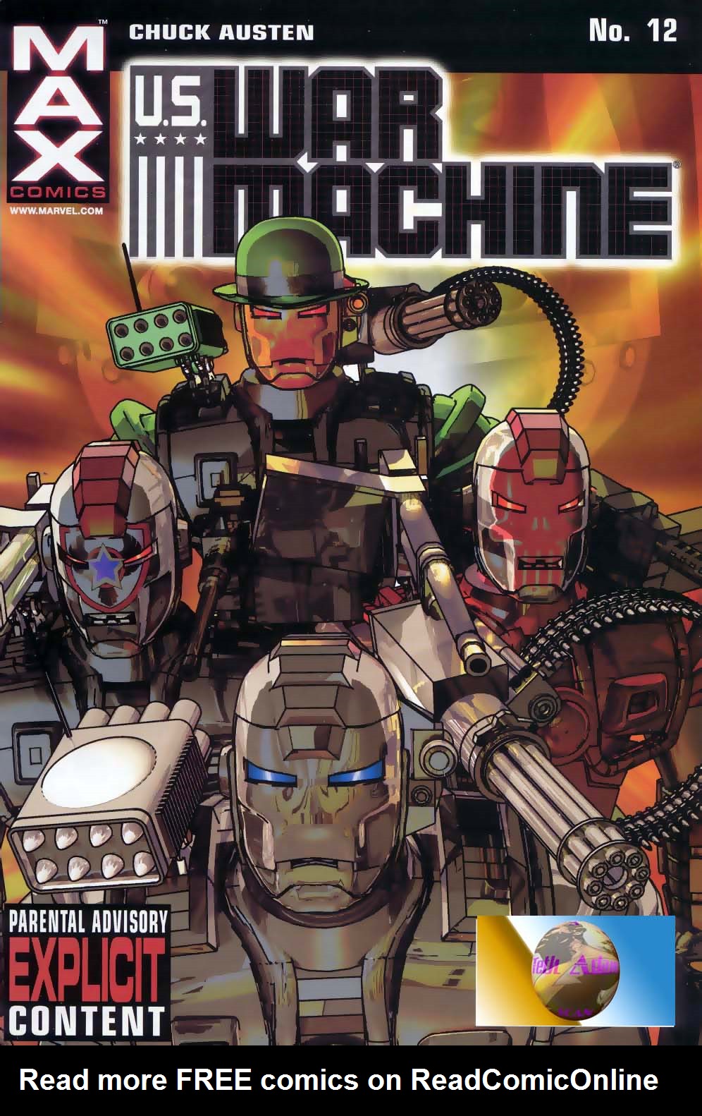 Read online U.S. War Machine comic -  Issue #12 - 1