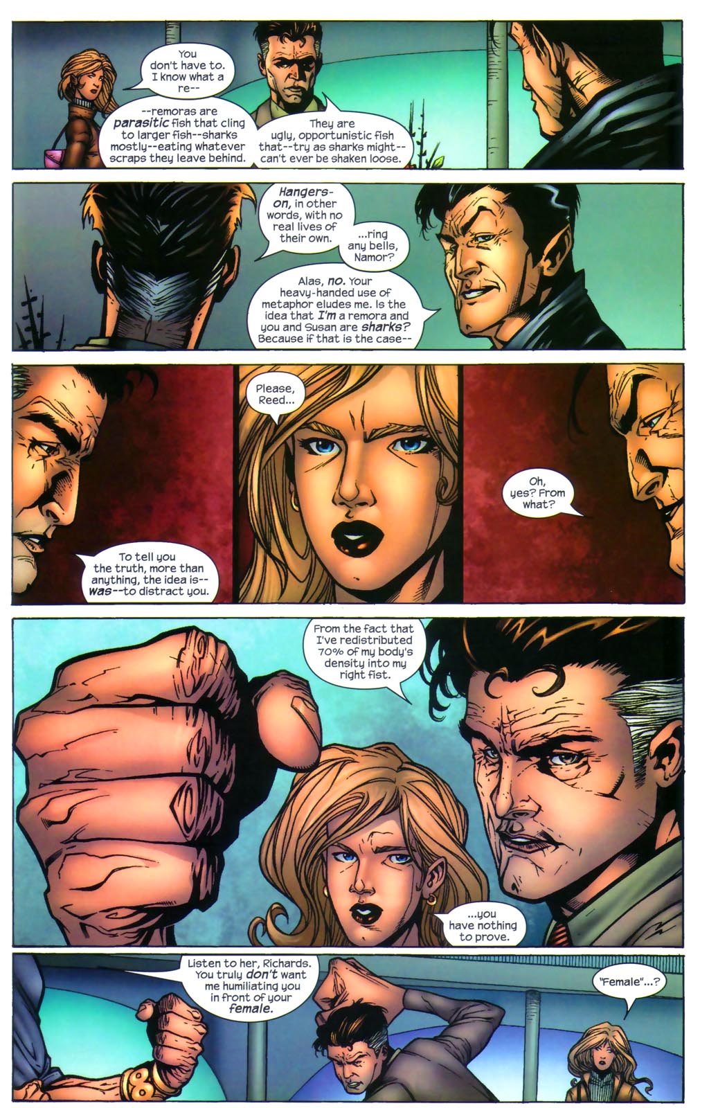 Read online Marvel Knights 4 comic -  Issue #8 - 21
