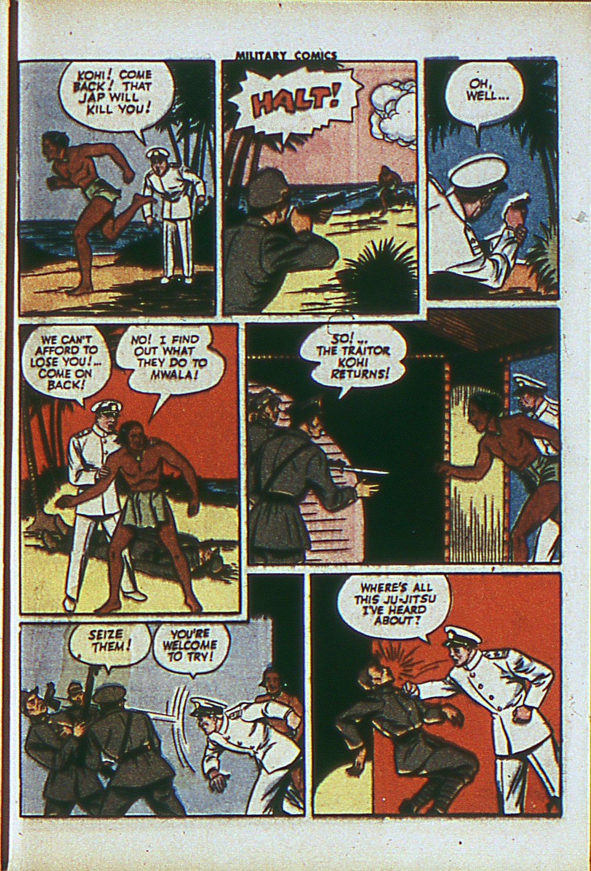 Read online Military Comics comic -  Issue #27 - 46