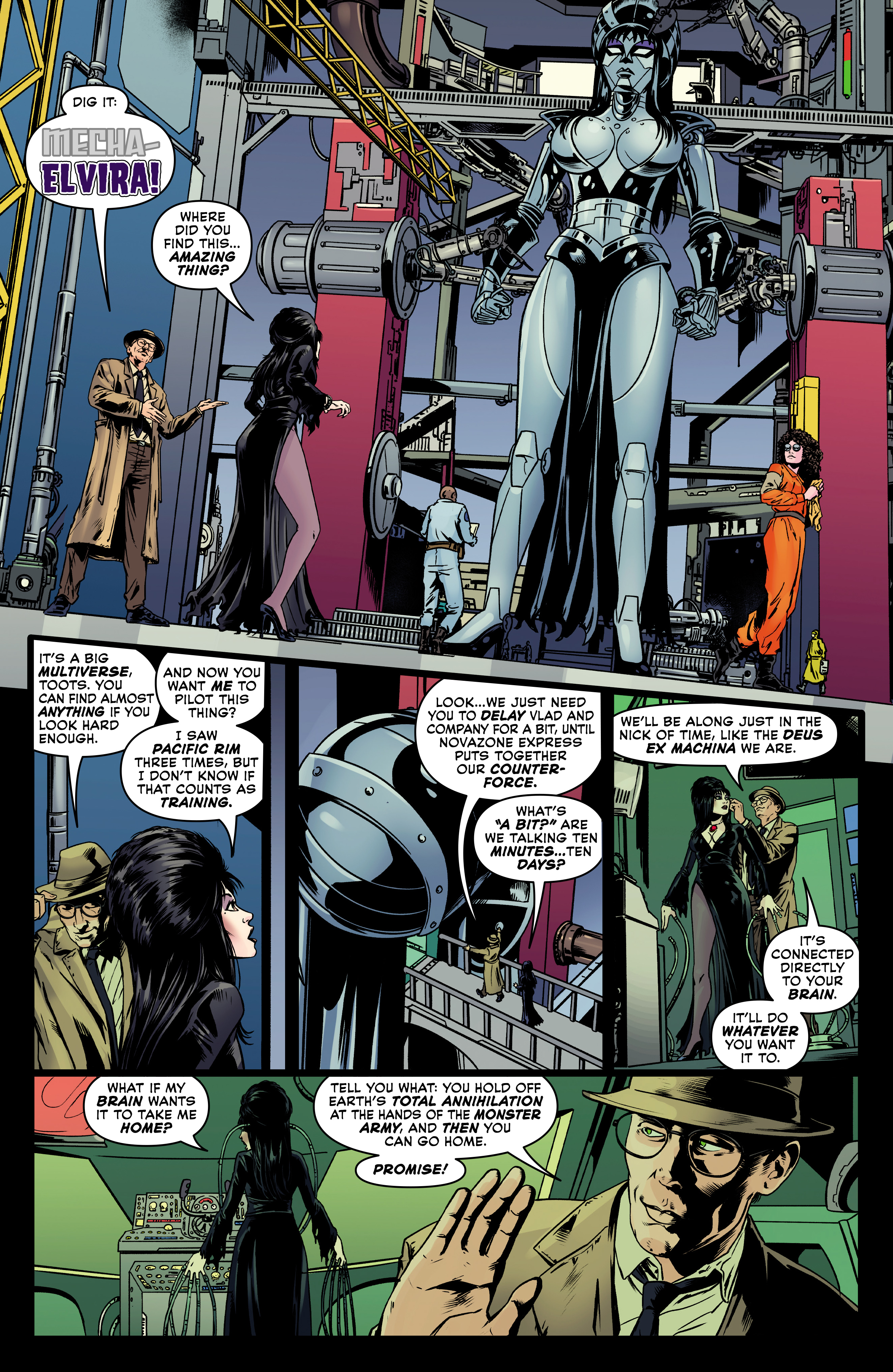 Read online Elvira in Monsterland comic -  Issue #4 - 19