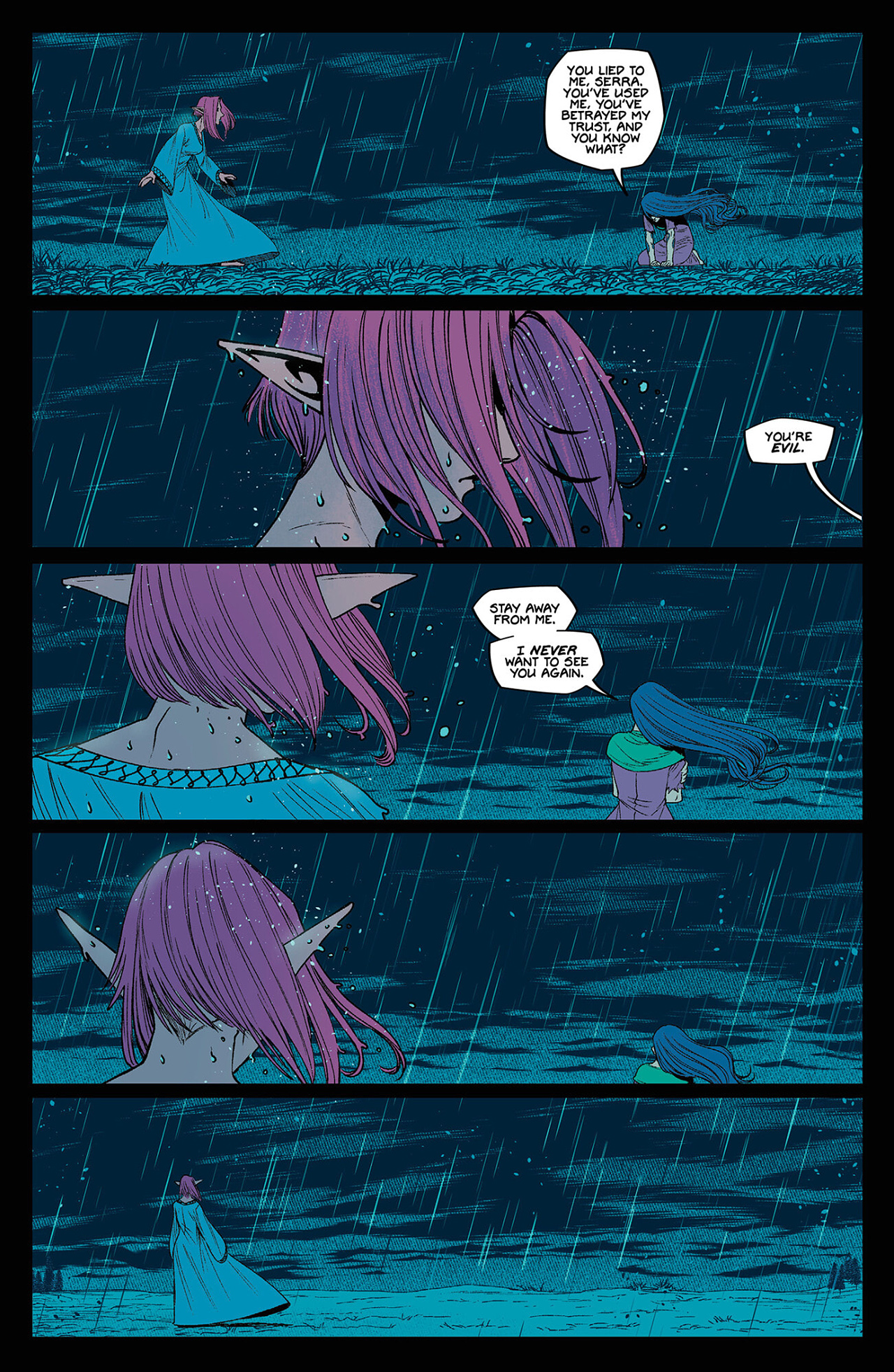 Read online Queen of Swords: A Barbaric Story comic -  Issue #3 - 18