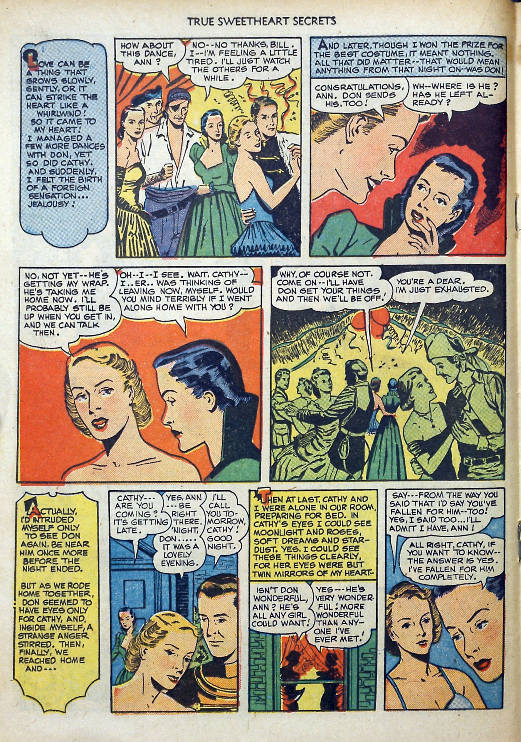 Read online True Sweetheart Secrets comic -  Issue #1 - 18