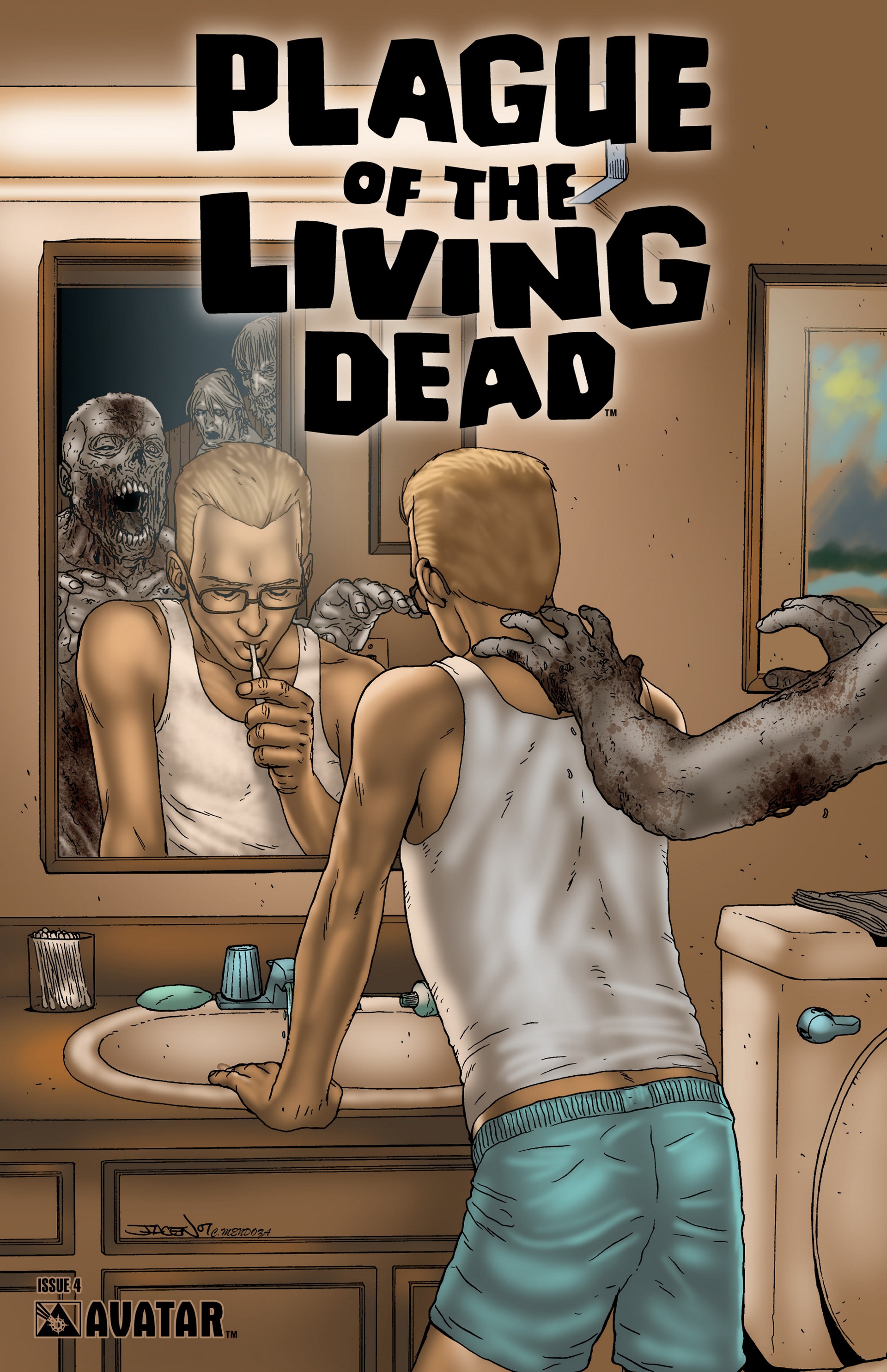 Read online Plague of the Living Dead comic -  Issue #4 - 1