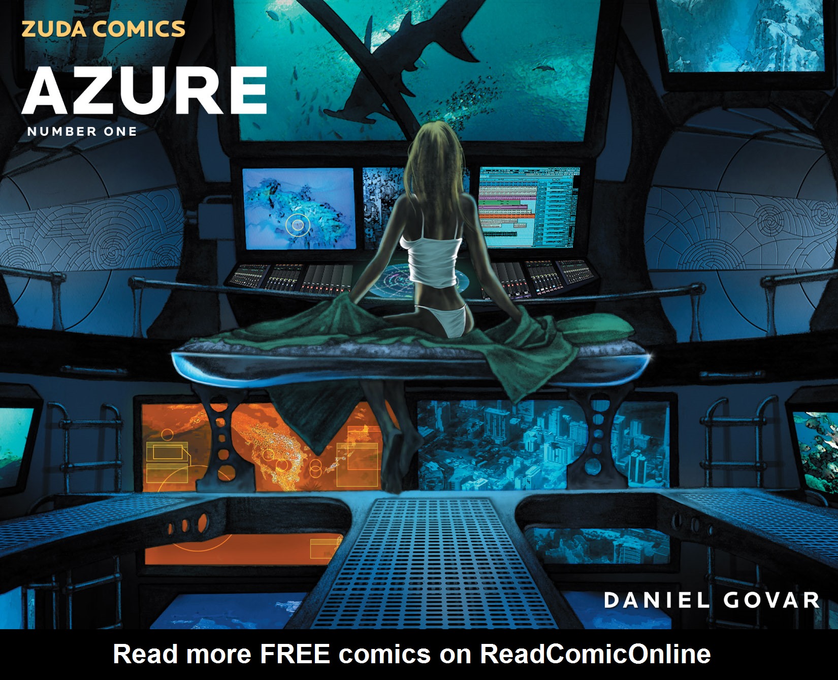 Read online Azure comic -  Issue #1 - 1