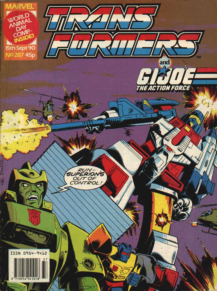 Read online The Transformers (UK) comic -  Issue #287 - 1