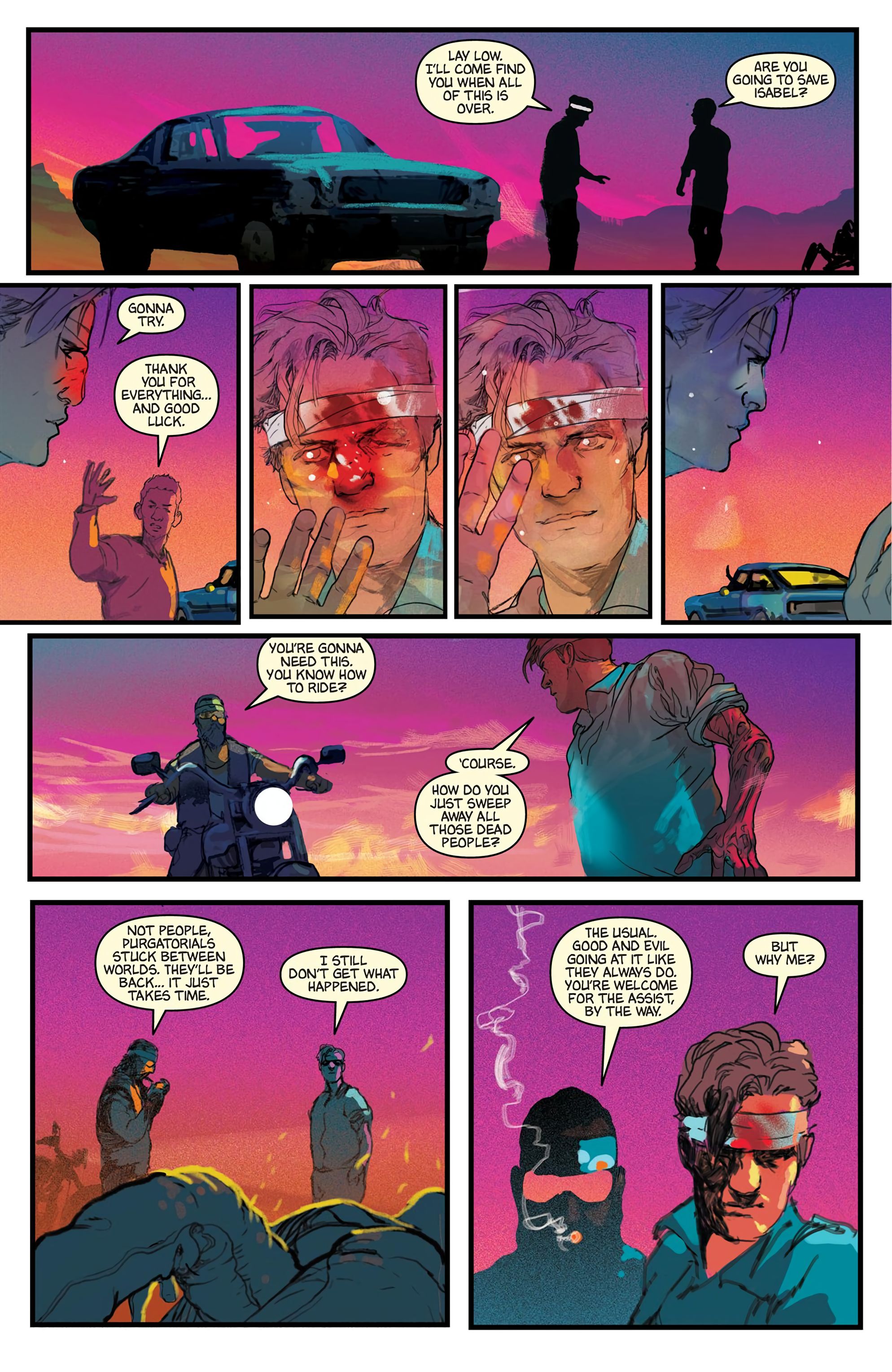 Read online Head Wounds: Sparrow comic -  Issue # TPB - 111