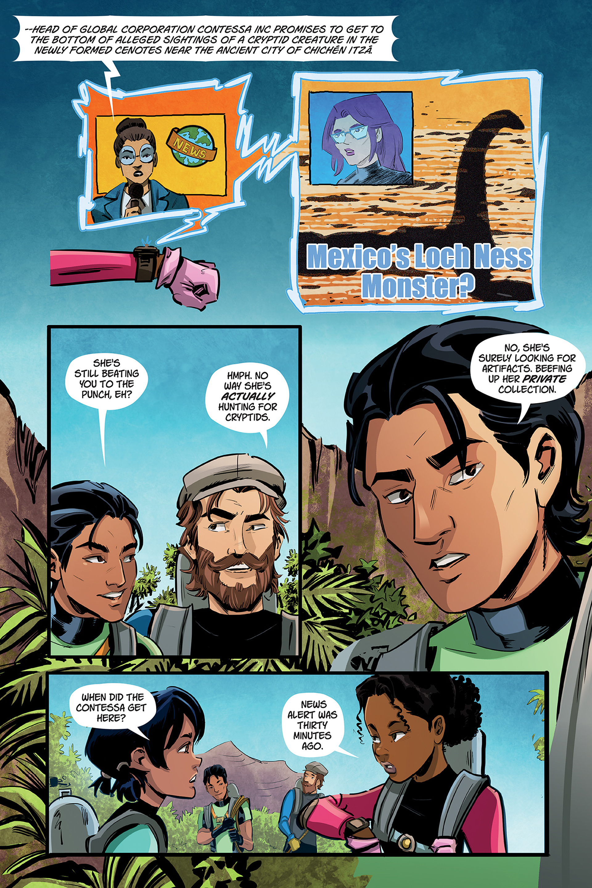 Read online Trackers Presents: Captain Nick & The Explorer Society - Compass of Mems comic -  Issue # TPB (Part 1) - 10