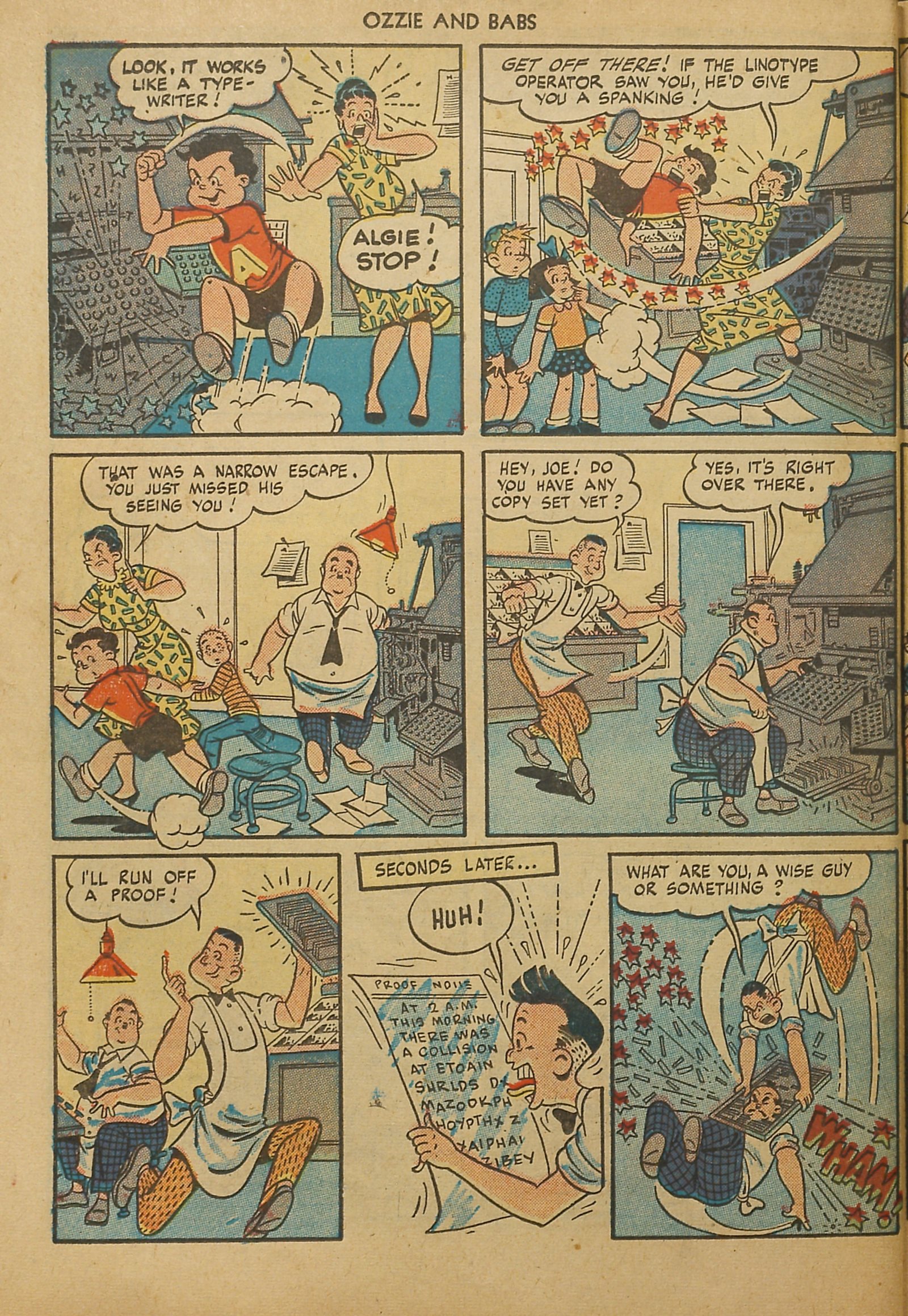 Read online Ozzie And Babs comic -  Issue #11 - 38