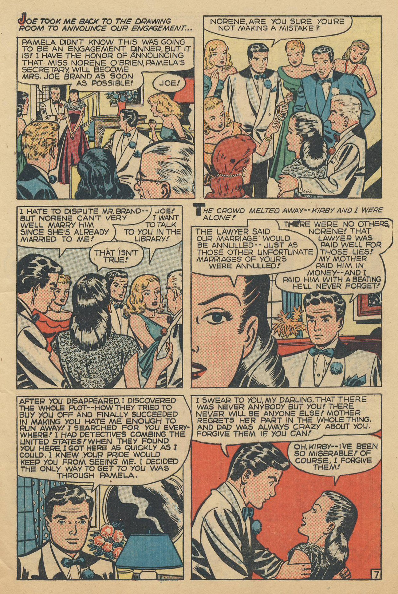 Read online Glamorous Romances comic -  Issue #43 - 9