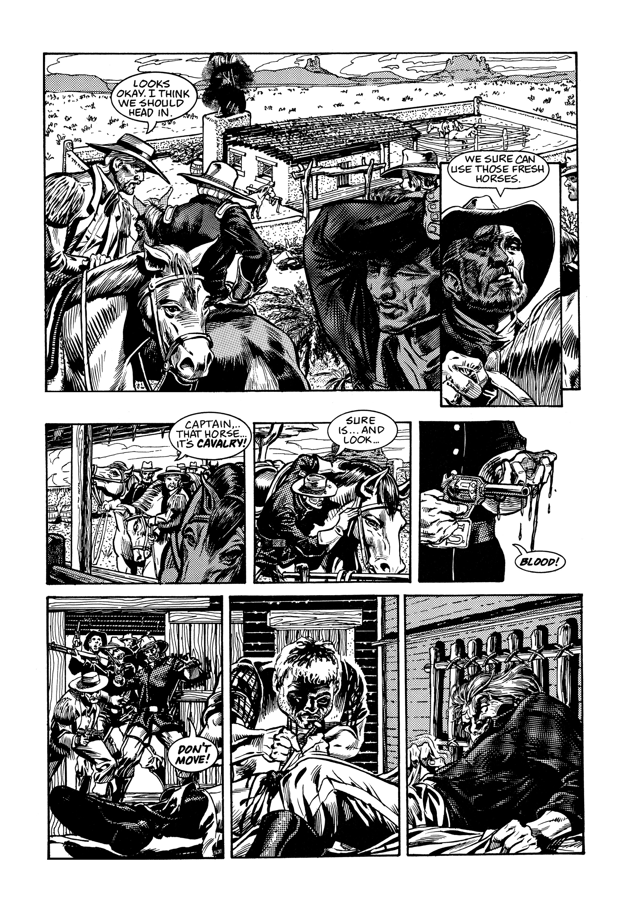 Read online Bounty and Navarro: Tales of the Old West comic -  Issue # TPB - 94