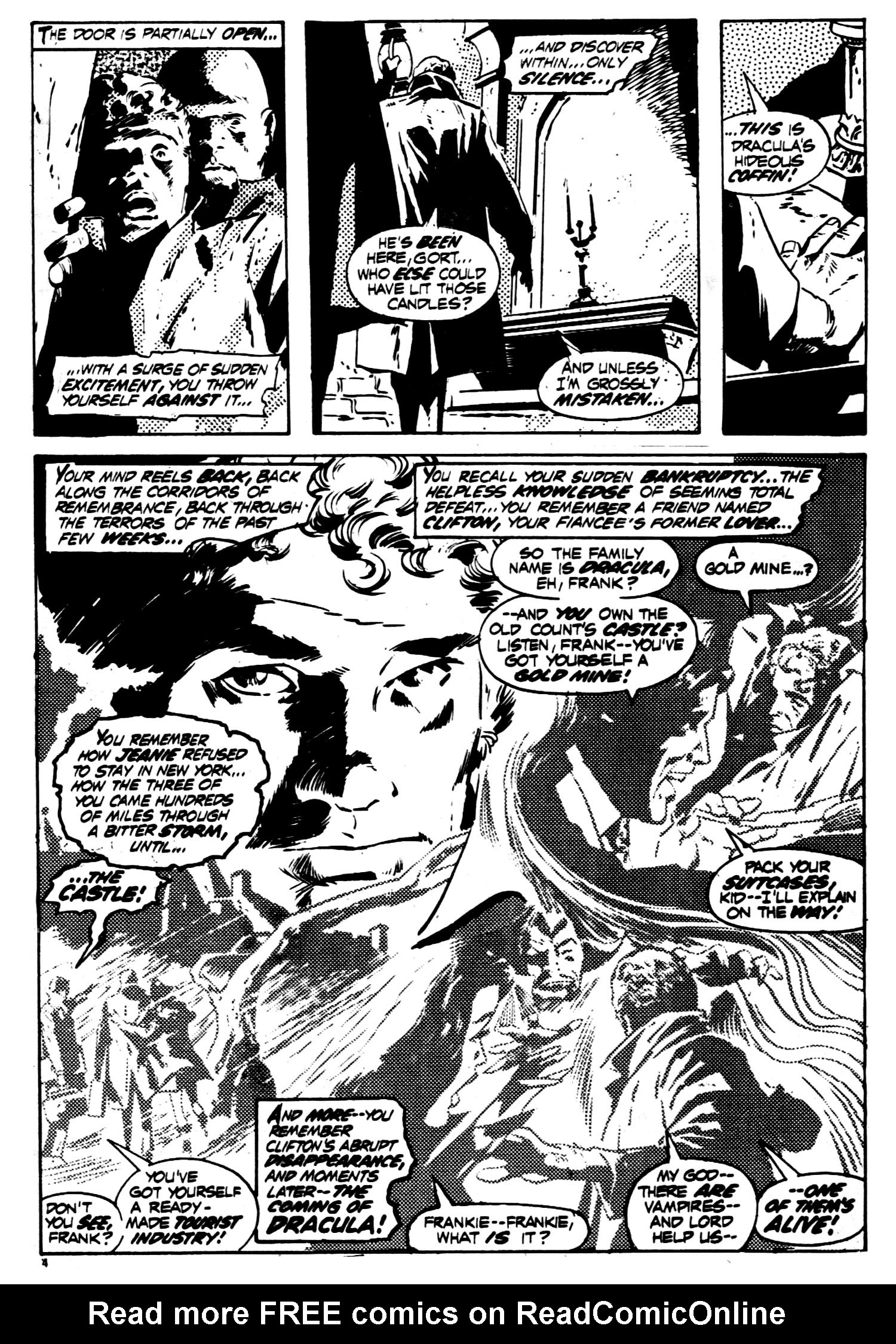 Read online Dracula Lives (1974) comic -  Issue #3 - 4
