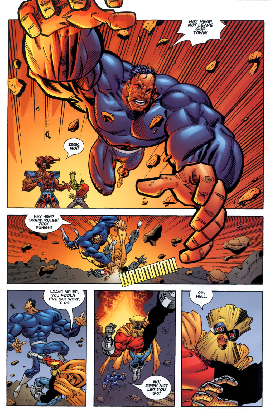 Read online Savage Dragon: God War comic -  Issue #2 - 11