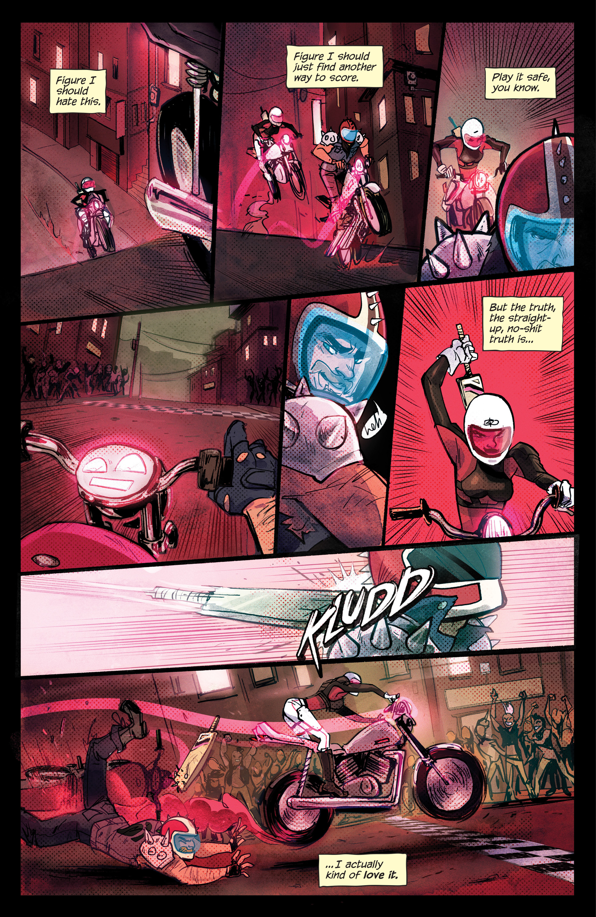 Read online Motor Crush comic -  Issue #1 - 16