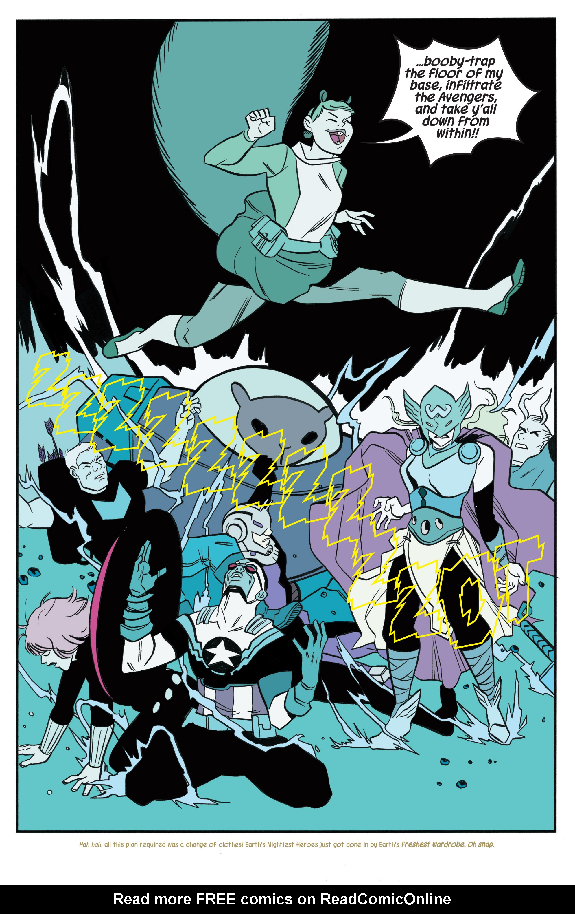 Read online The Unbeatable Squirrel Girl Beats Up the Marvel Universe comic -  Issue # TPB - 58