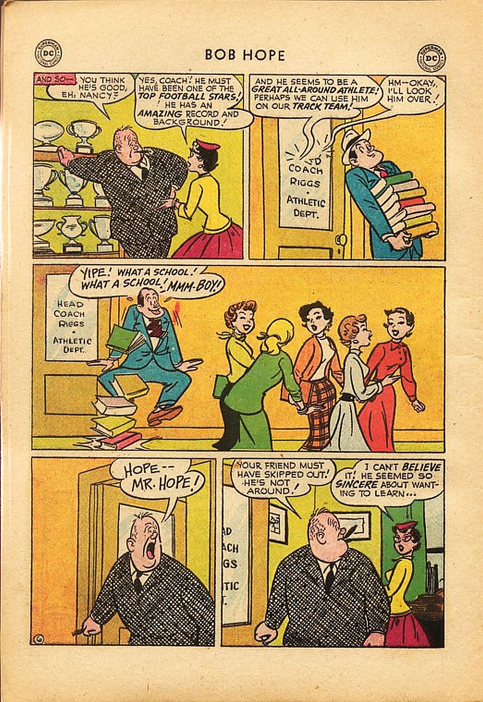 Read online The Adventures of Bob Hope comic -  Issue #42 - 8