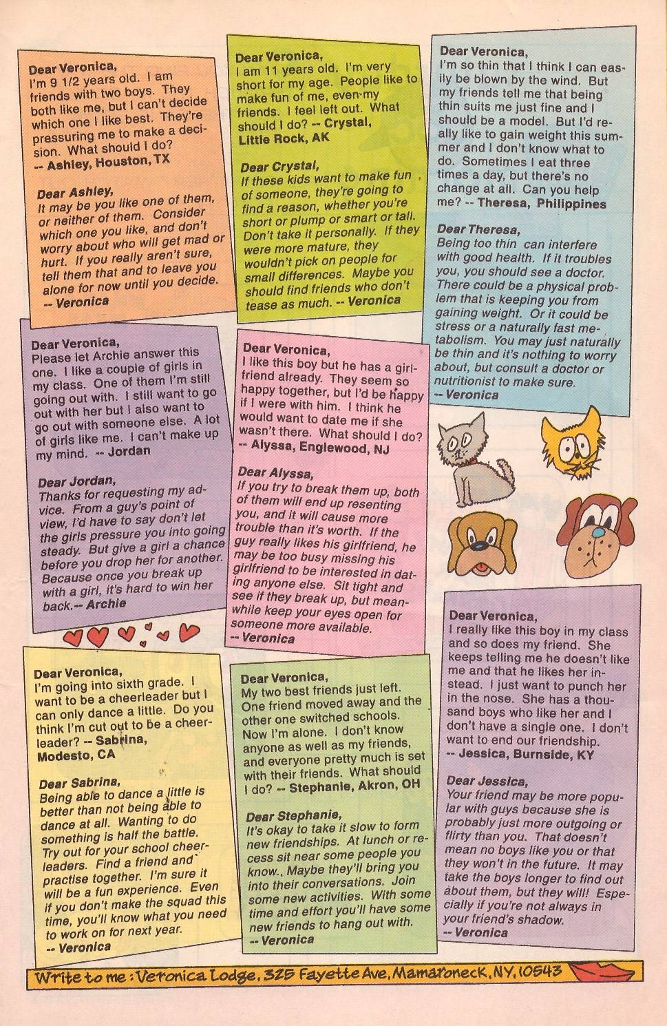 Read online Veronica comic -  Issue #47 - 16