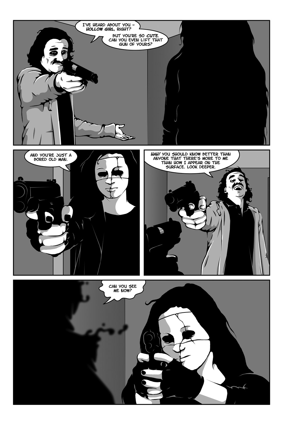 Read online Hollow Girl comic -  Issue #4 - 34