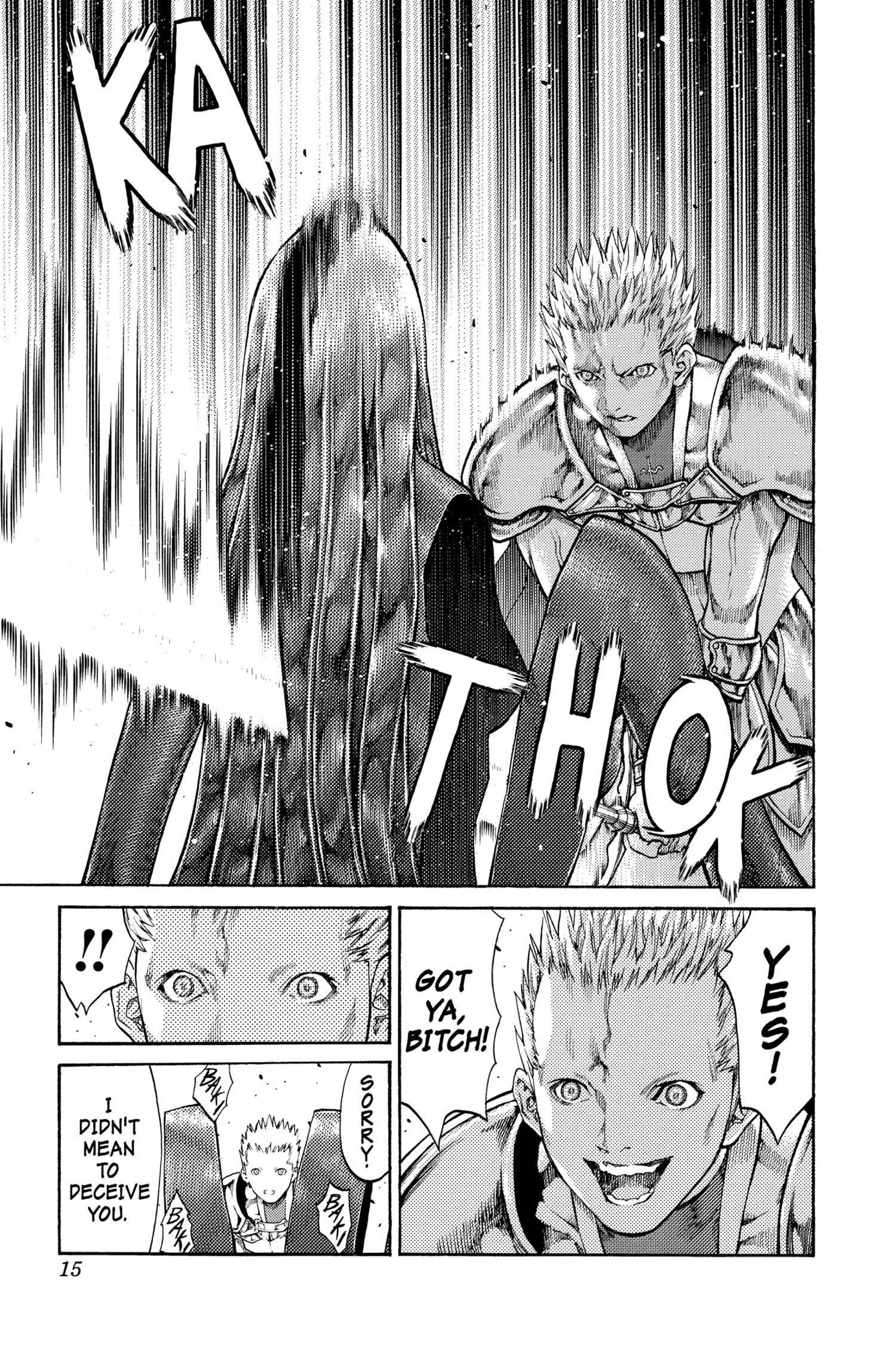 Read online Claymore comic -  Issue #13 - 15