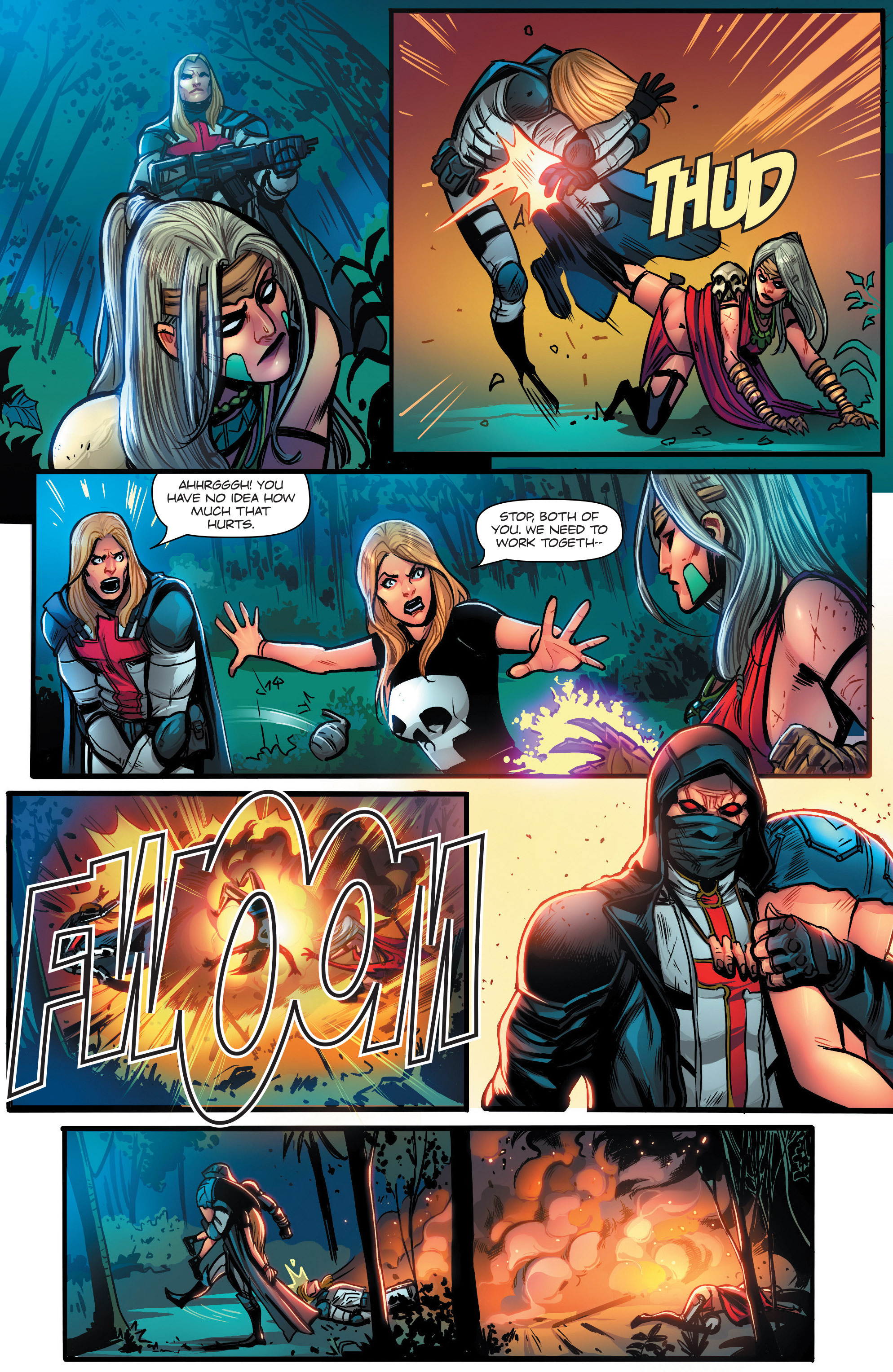 Read online Grimm Fairy Tales presents Coven comic -  Issue #3 - 22