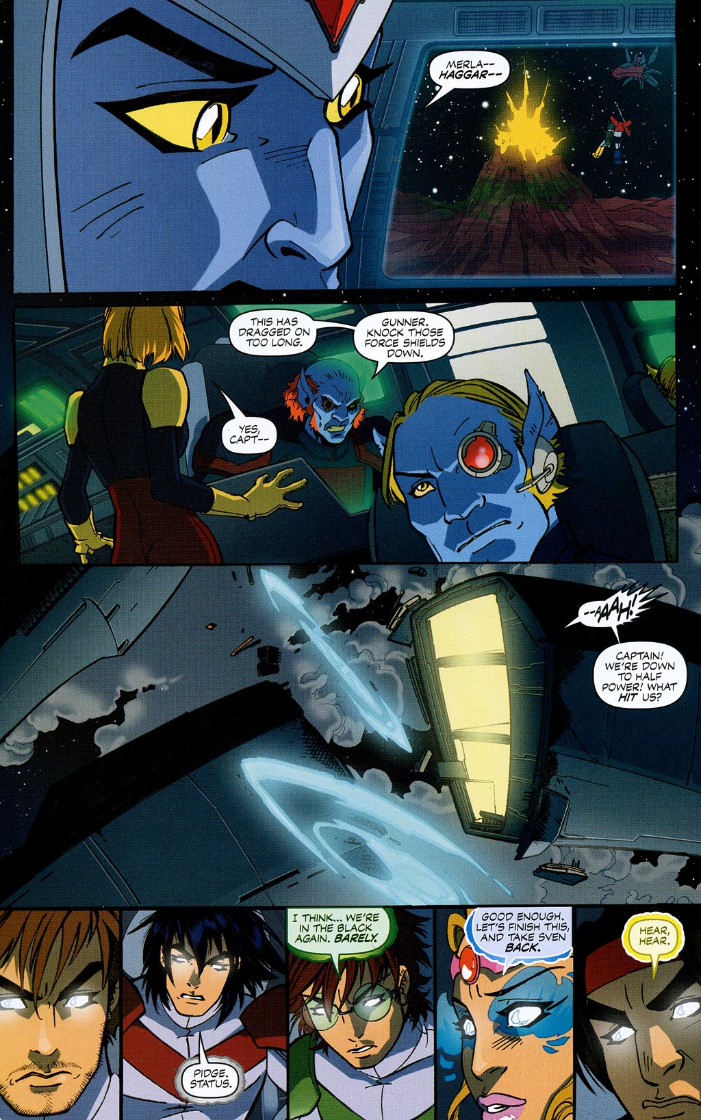 Read online Voltron: Defender of the Universe comic -  Issue #9 - 19