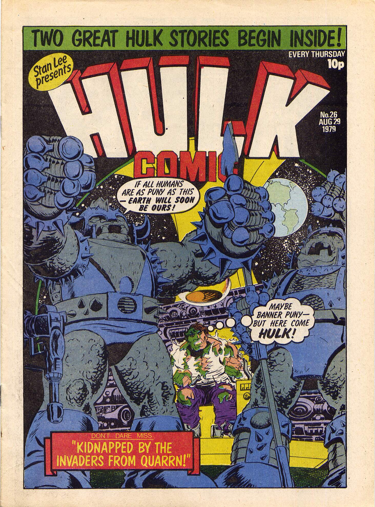 Read online Hulk Comic comic -  Issue #26 - 1