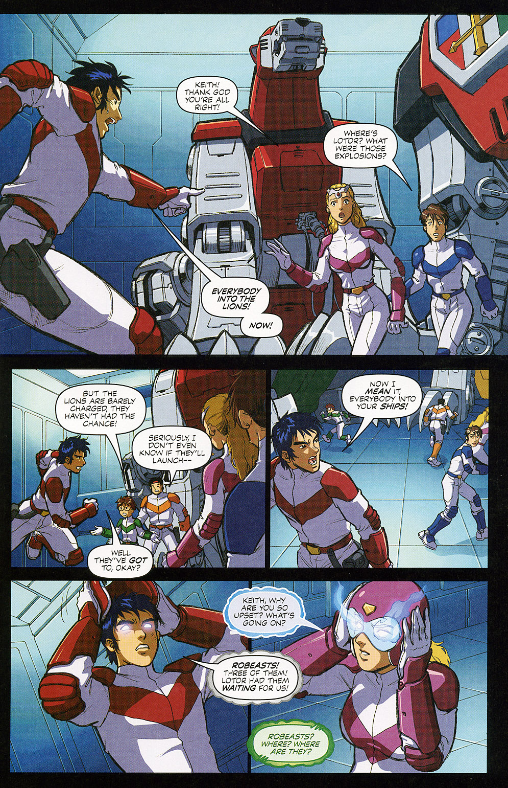 Read online Voltron: Defender of the Universe comic -  Issue #5 - 3