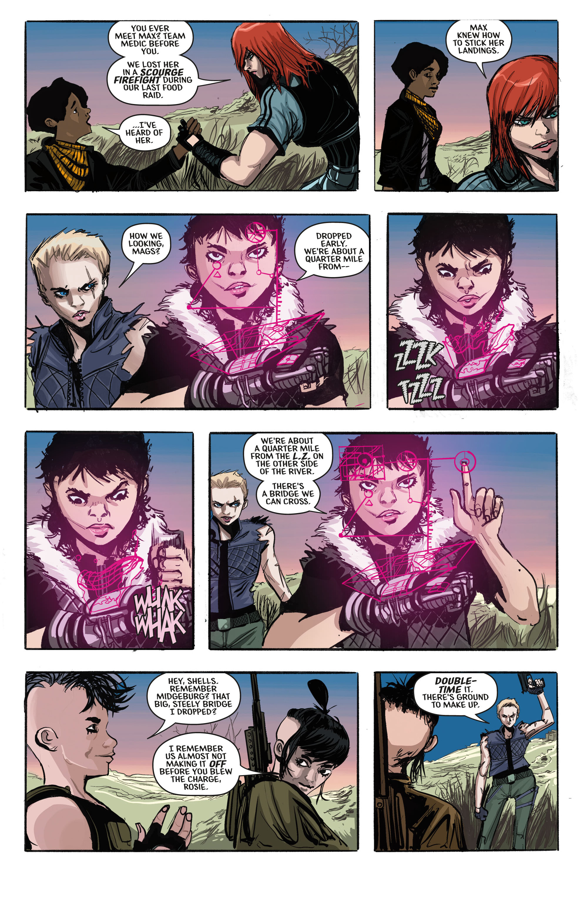 Read online Savage Squad 6 comic -  Issue #1 - 12