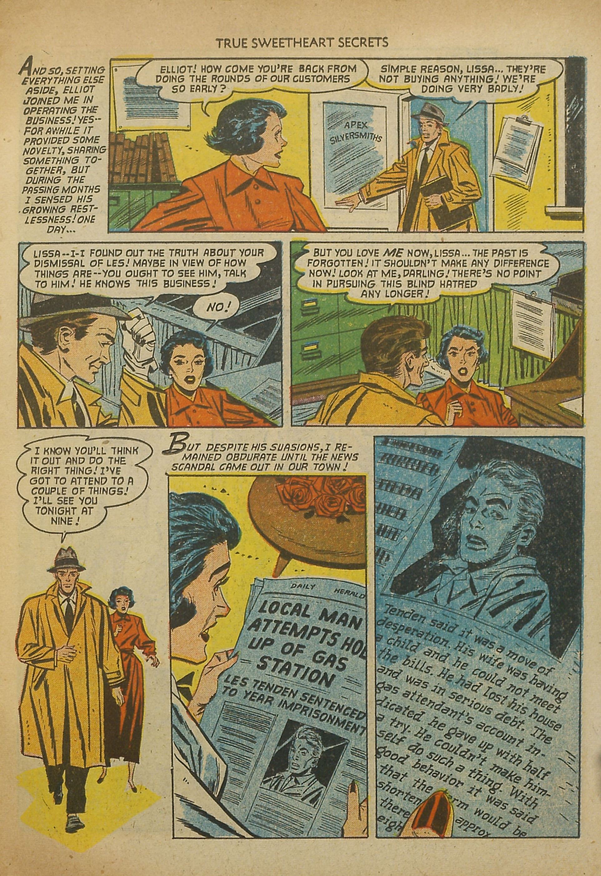 Read online True Sweetheart Secrets comic -  Issue #9 - 11