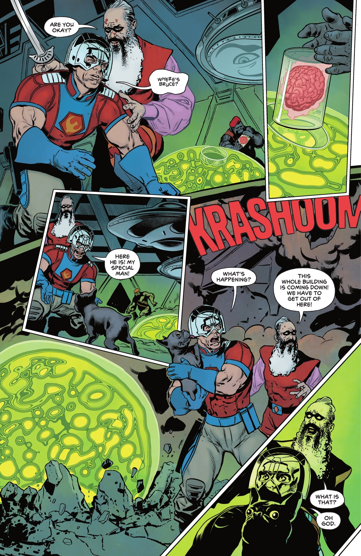 Read online Peacemaker Tries Hard! comic -  Issue #5 - 23