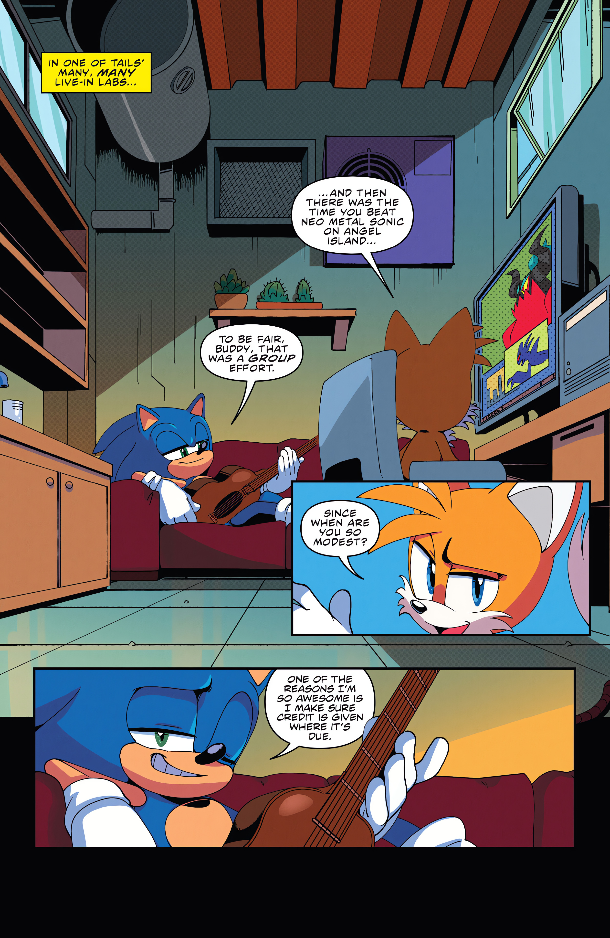 Read online Sonic the Hedgehog’s 900th Adventure comic -  Issue # Full - 5