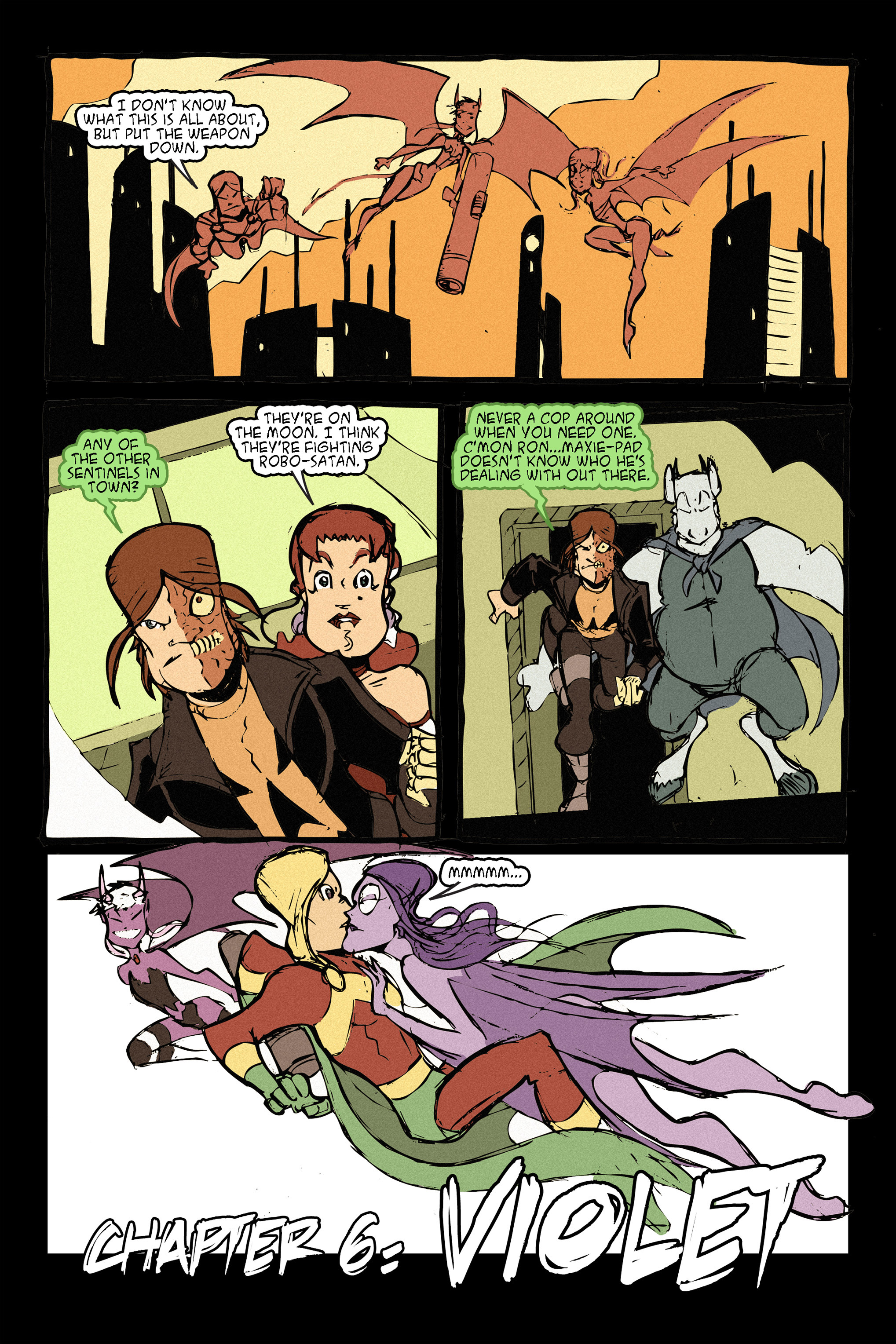 Read online Halloween Man comic -  Issue #6 - 93