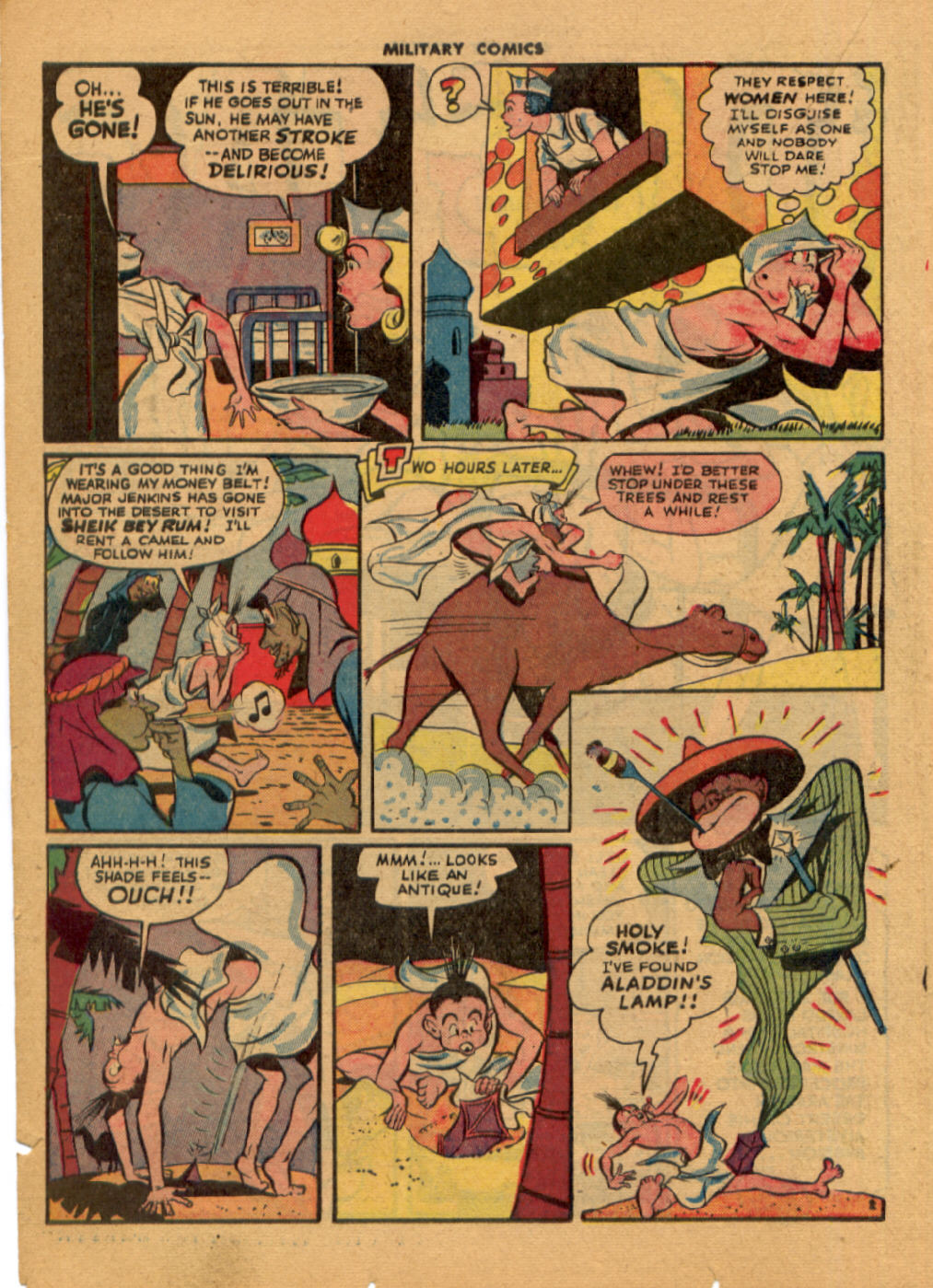 Read online Military Comics comic -  Issue #30 - 31