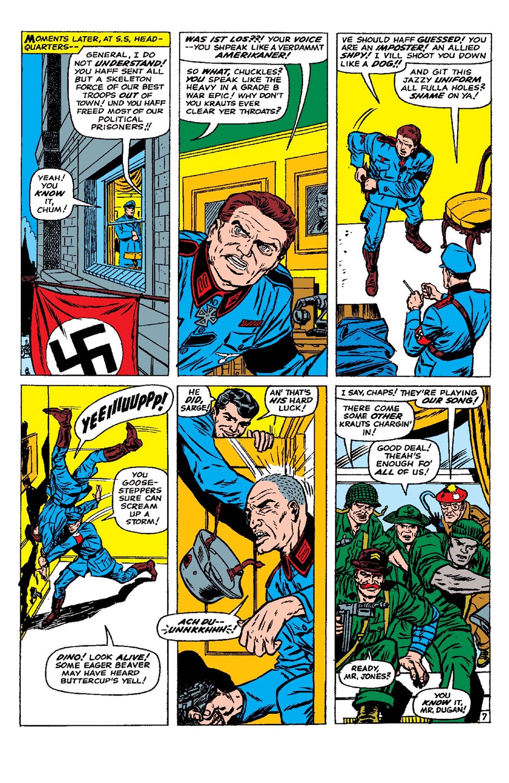 Read online Sgt. Fury Epic Collection: The Howling Commandos comic -  Issue #Sgt. Fury Epic Collection Berlin Breakout (Part 1) - 33