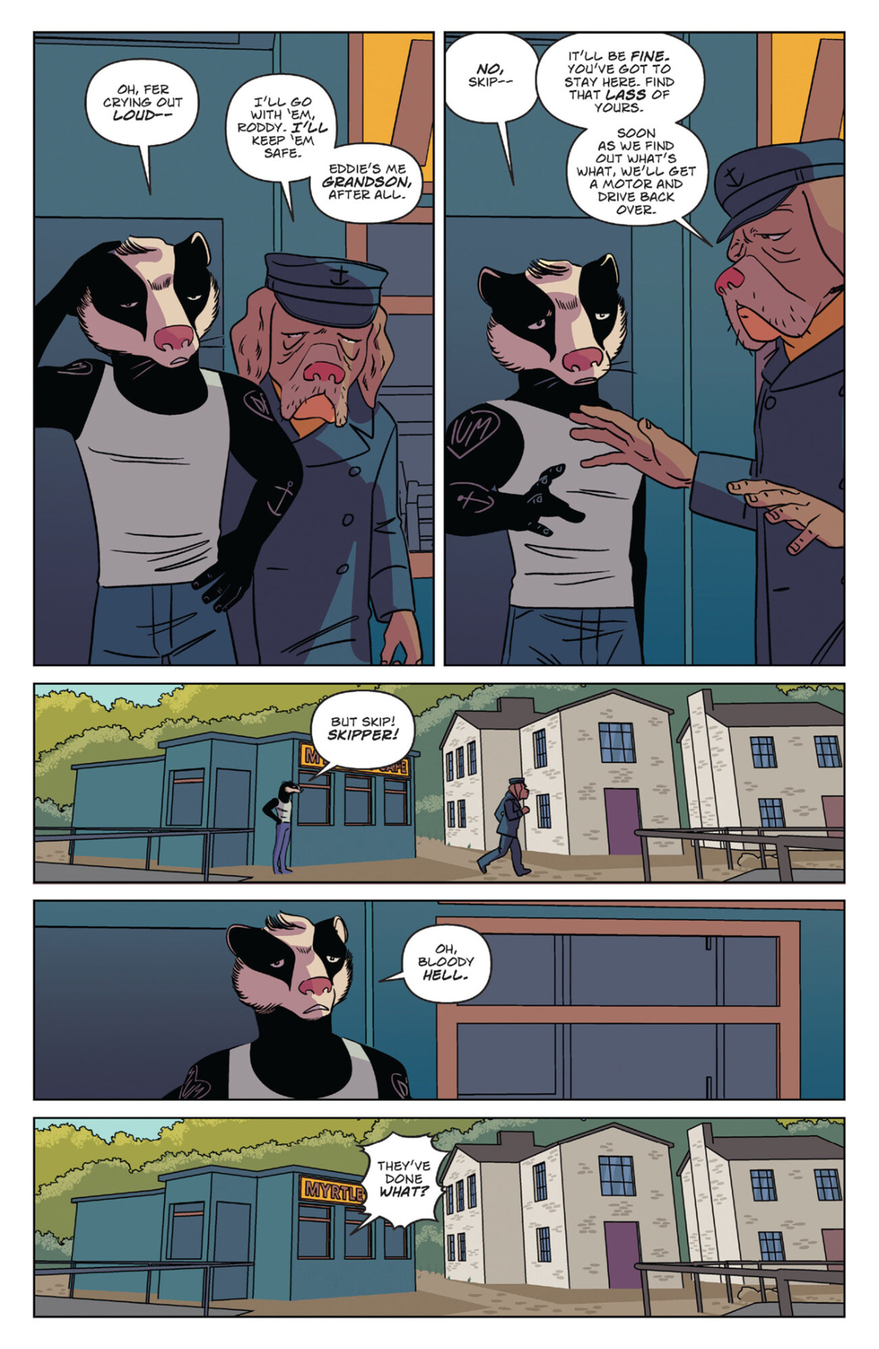 Read online Wild's End (2023) comic -  Issue #2 - 7
