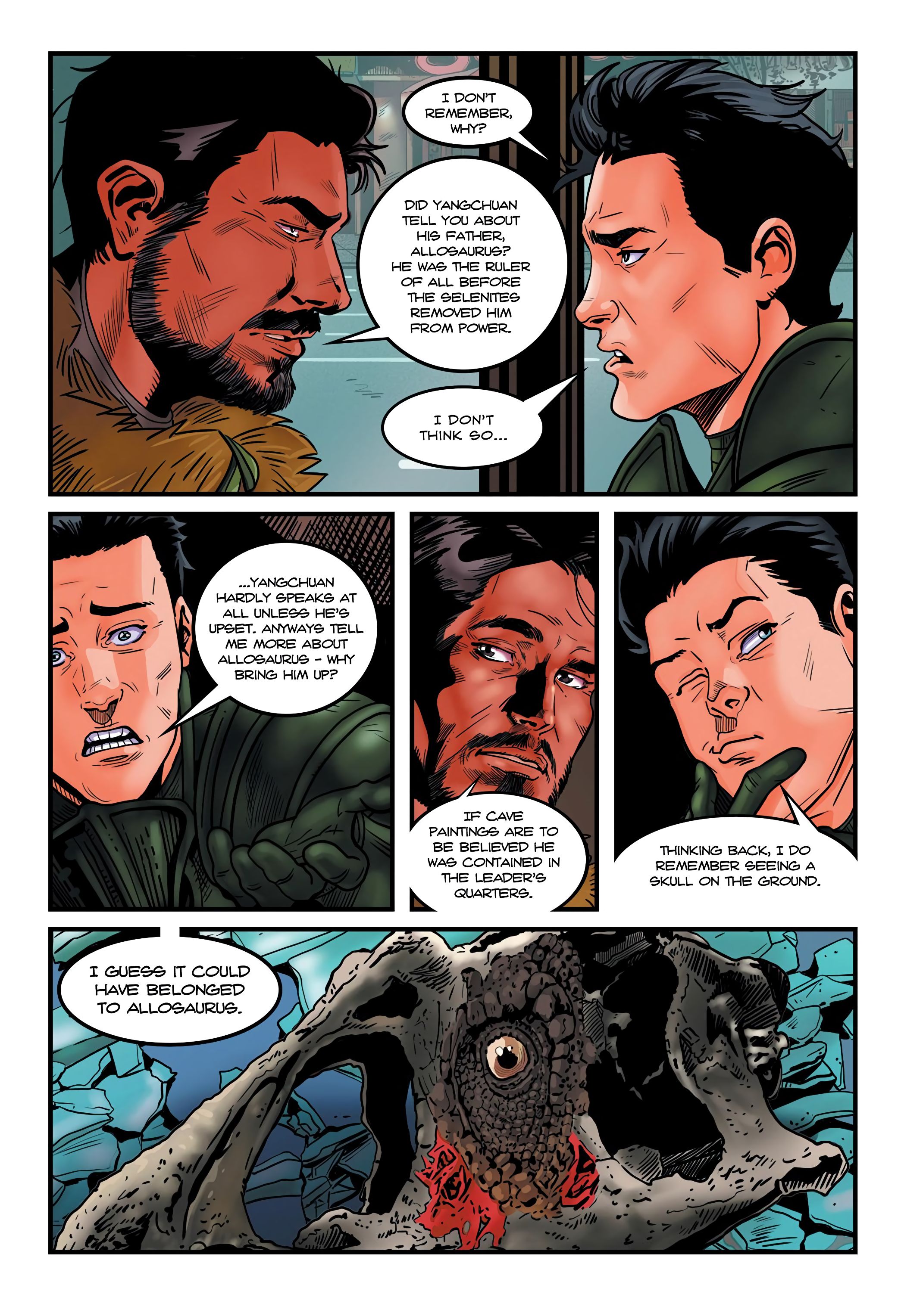Read online Dinosaur Warrior comic -  Issue # TPB - 98